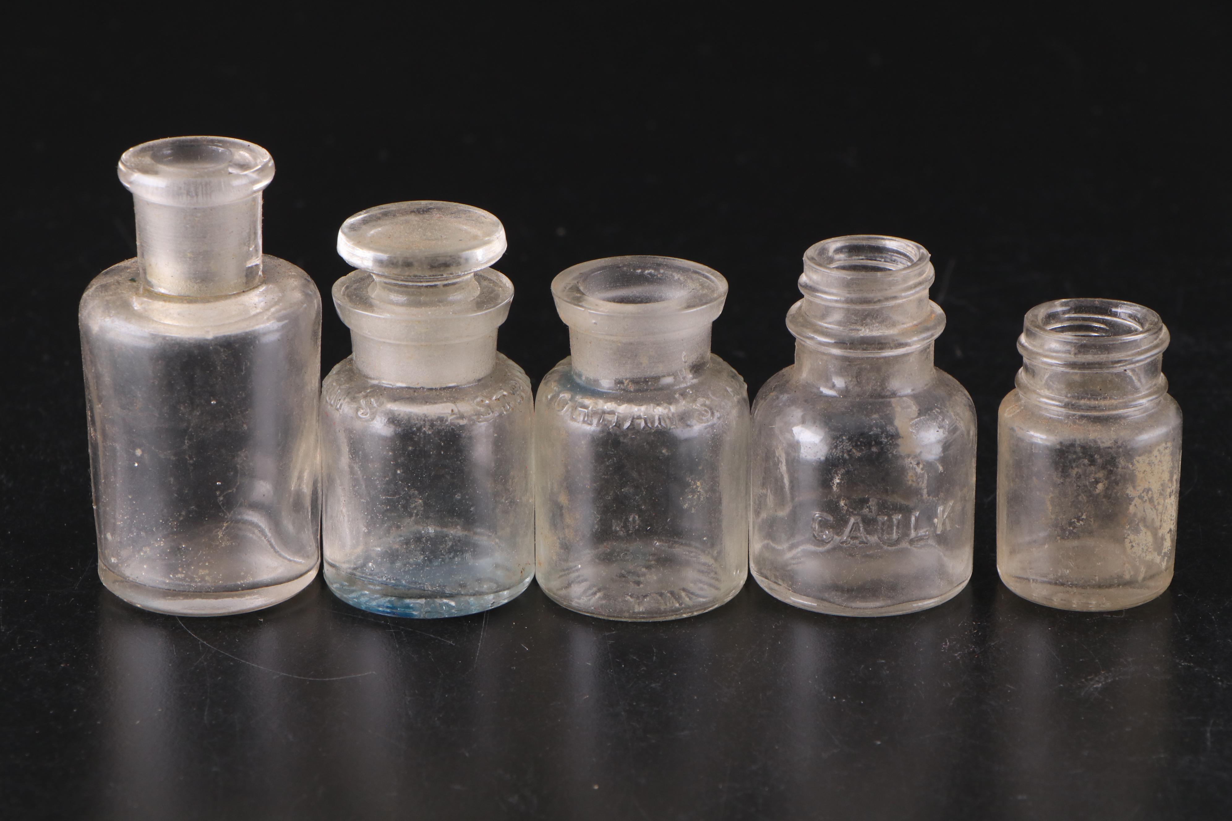 Fire King, Seaforth, Certo, Kadon and More Glass Bottles, Mid-20th Century