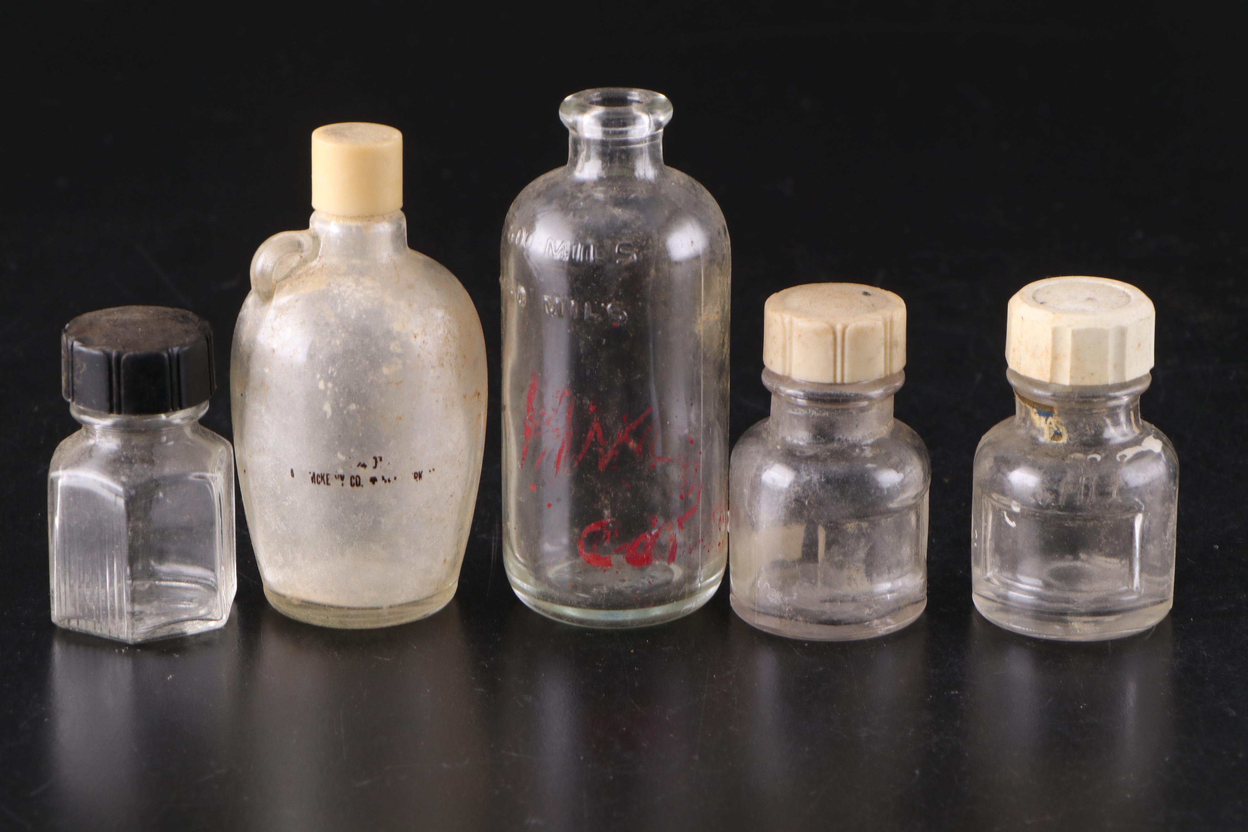 Fire King, Seaforth, Certo, Kadon and More Glass Bottles, Mid-20th Century