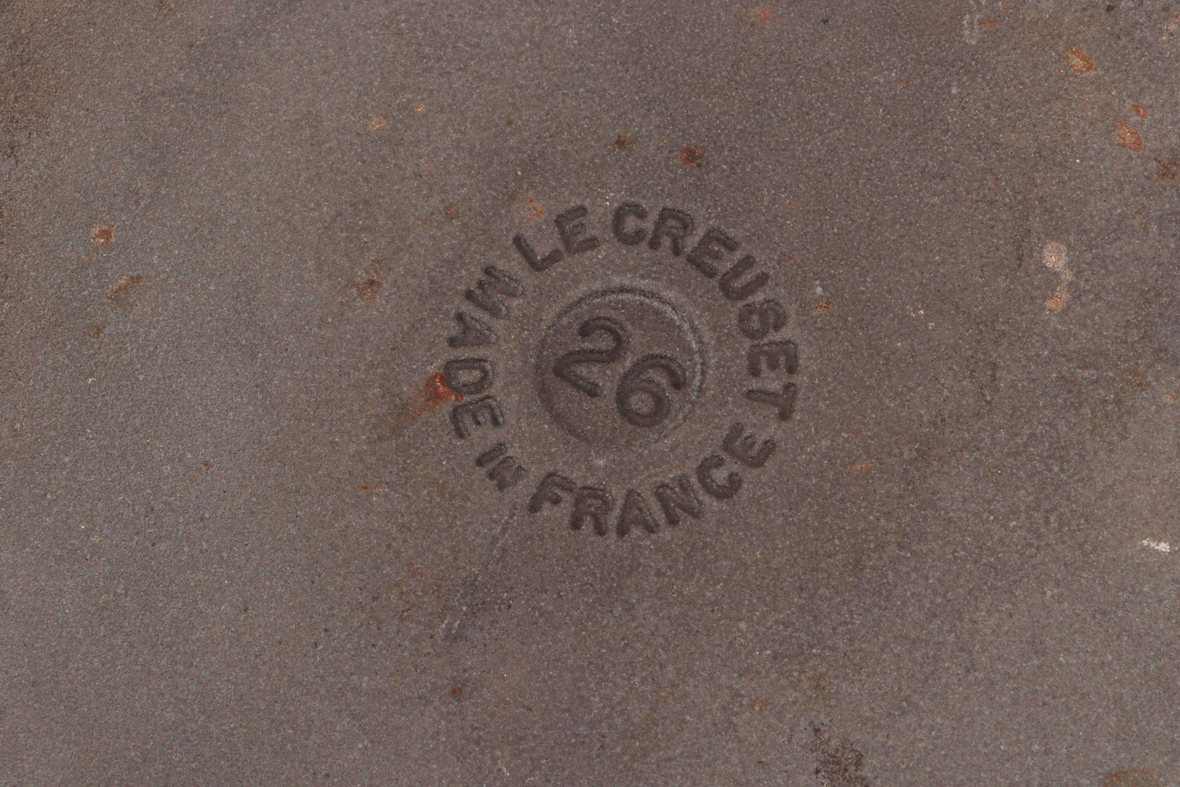 Le Creuset Enameled Cast Iron Sauce Pans and Skillet with Au Gratin Dishes