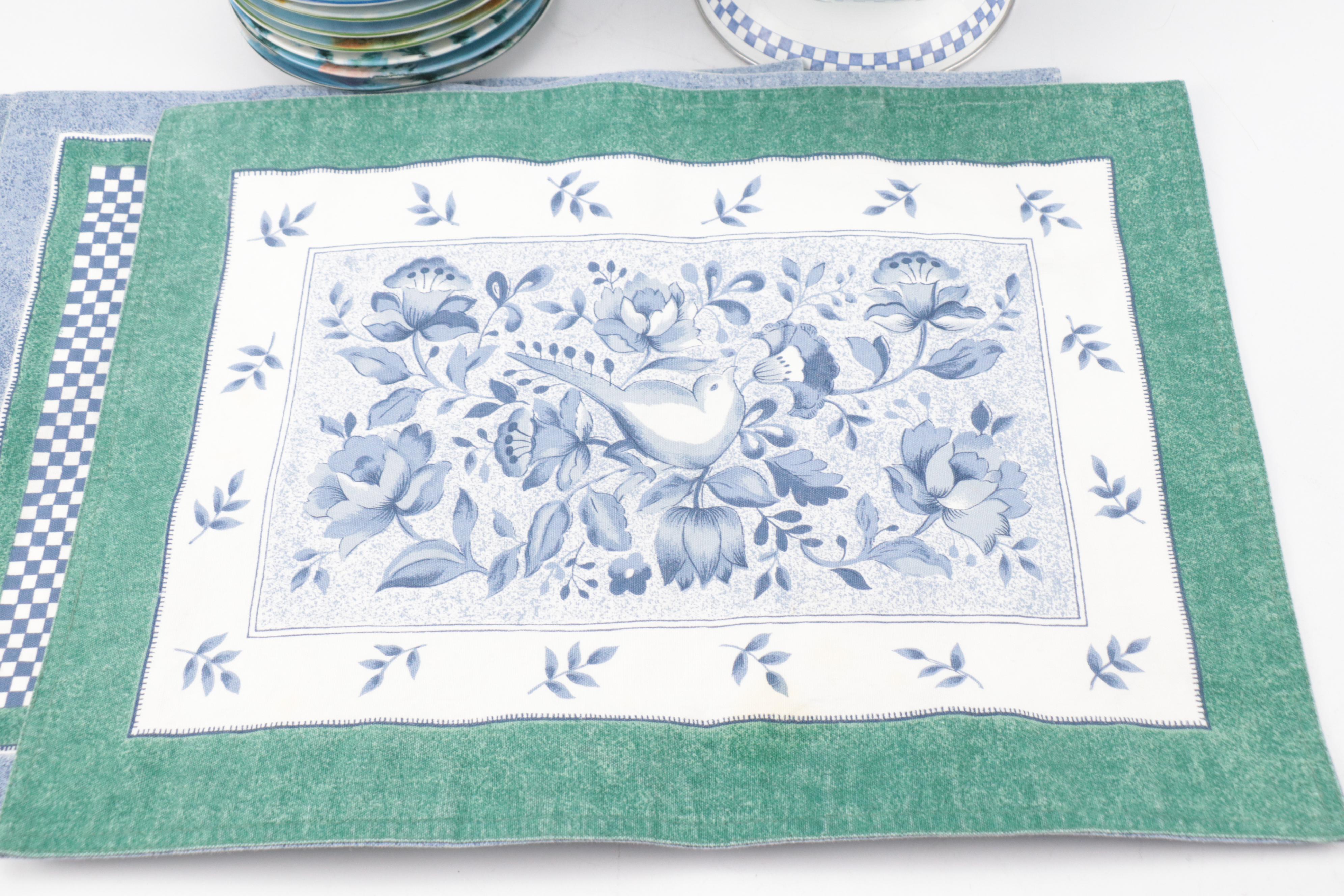 Villeroy & Boch Porcelain Tray, Colander and Creamer with More