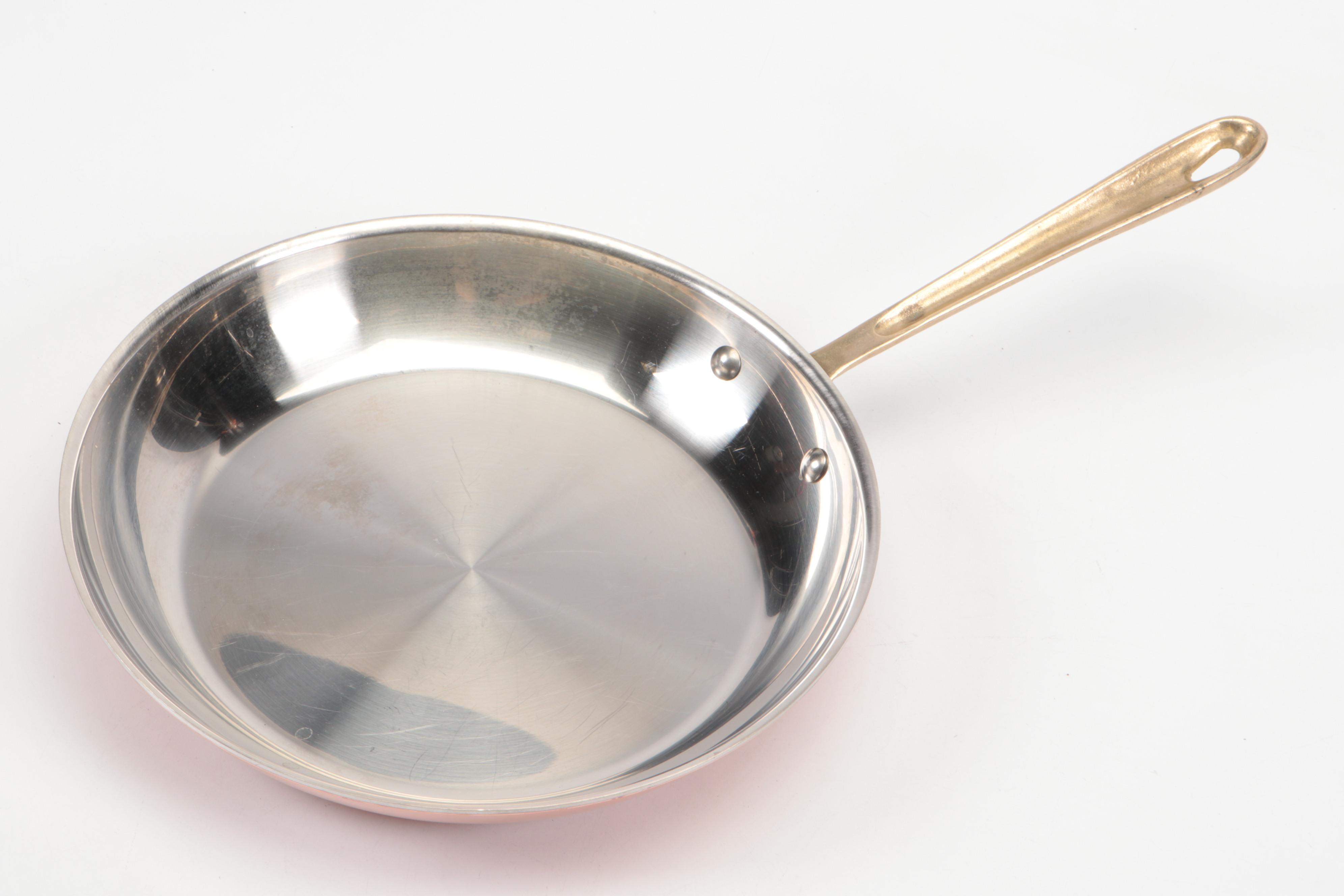 Le Creuset Enameled Cast Iron Sauce Pans and Skillet with Au Gratin Dishes