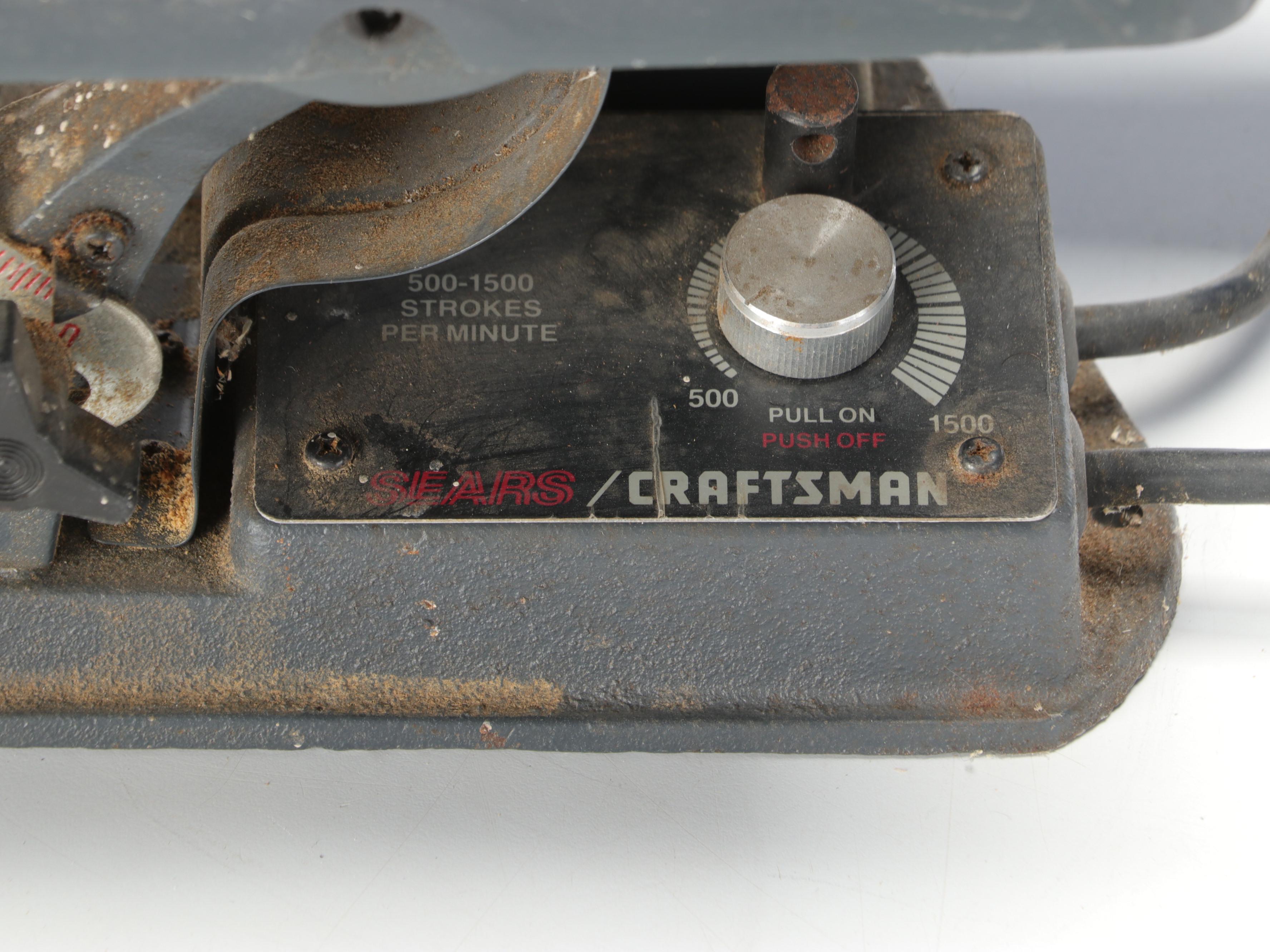 Sears Craftsman Scroll Saw with Tacklife Drywall Sander, DeWalt Chalk & Reel