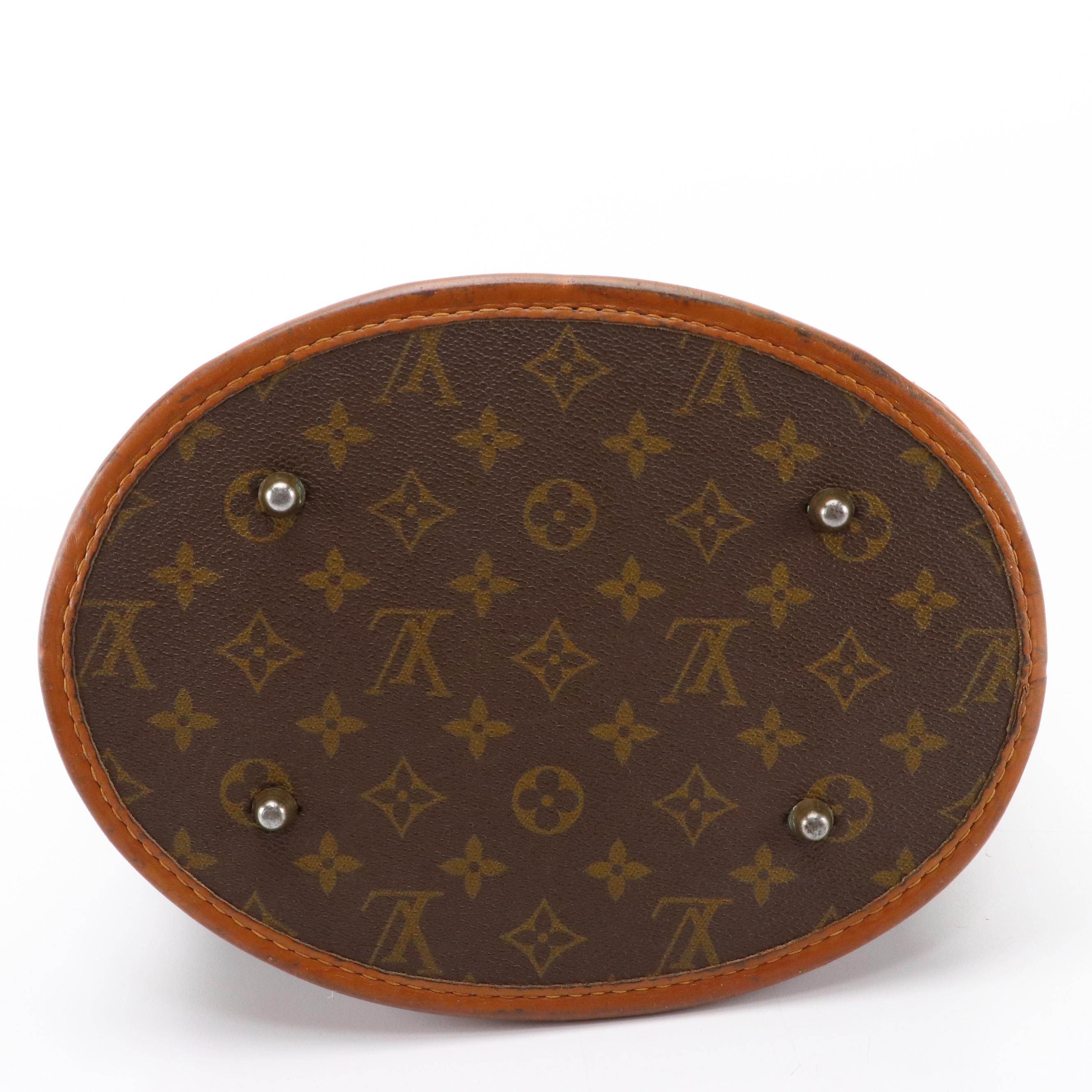 The French Company for Louis Vuitton Bucket Bag and Pouch in Monogram Canvas