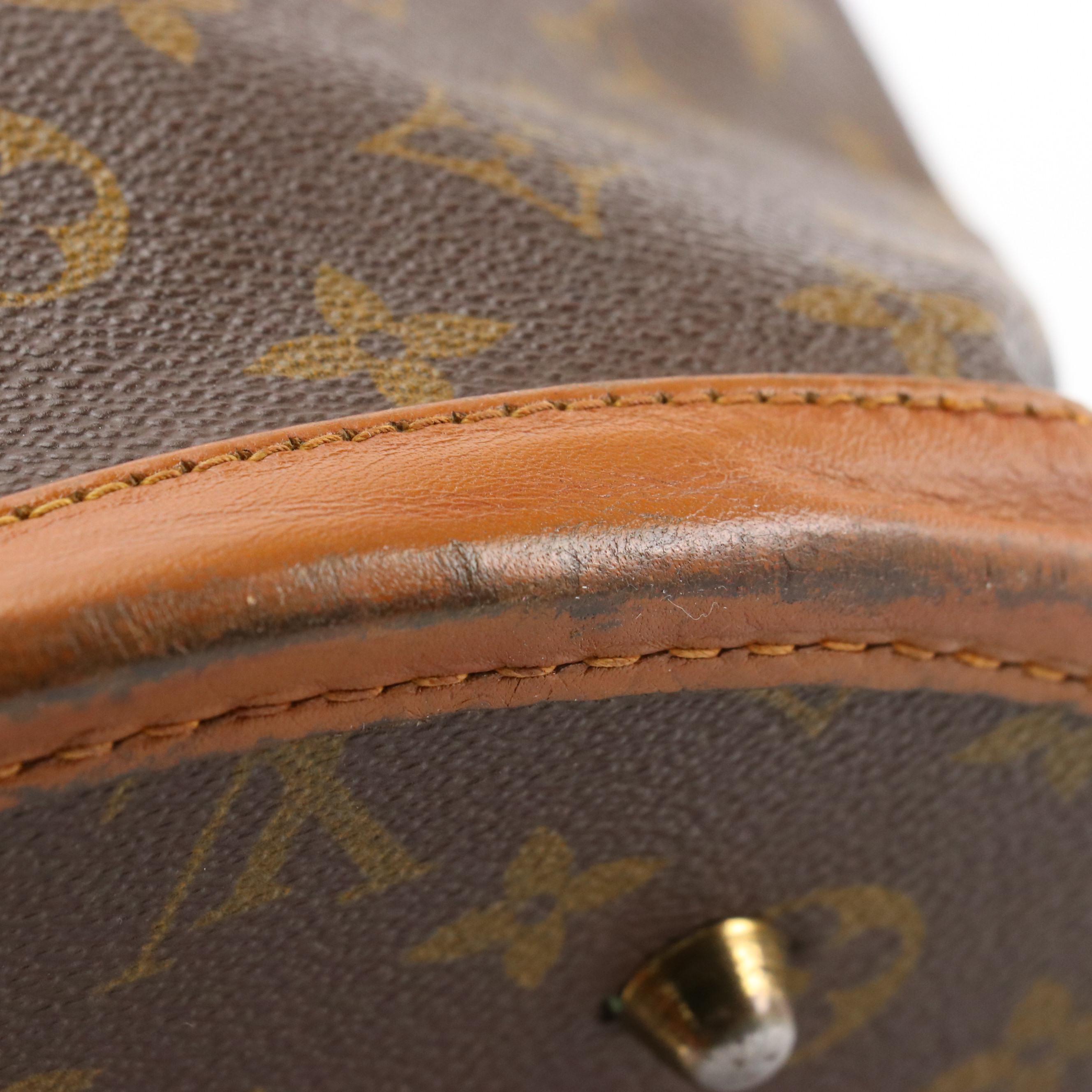 The French Company for Louis Vuitton Bucket Bag and Pouch in Monogram Canvas