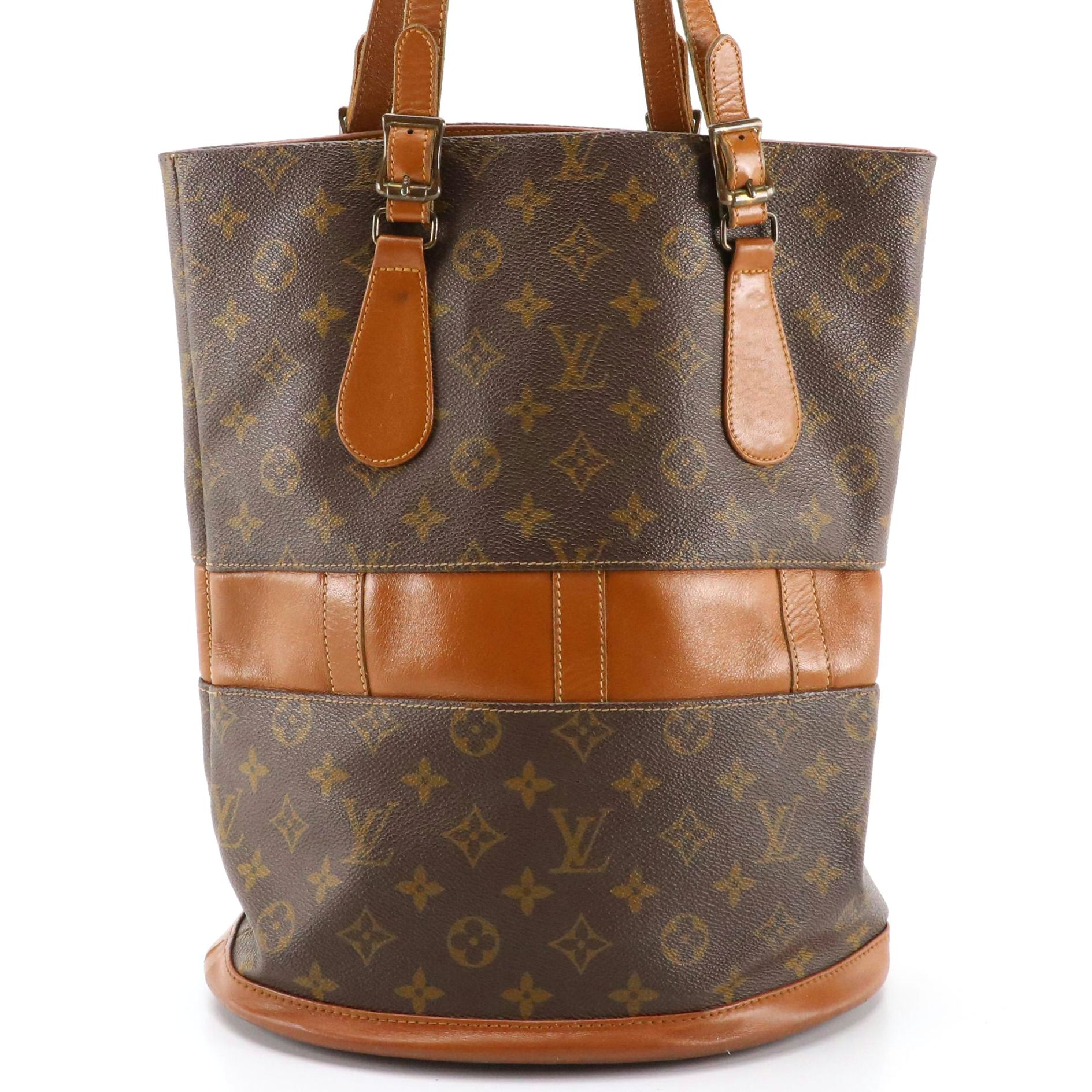 The French Company for Louis Vuitton Bucket Bag and Pouch in Monogram Canvas