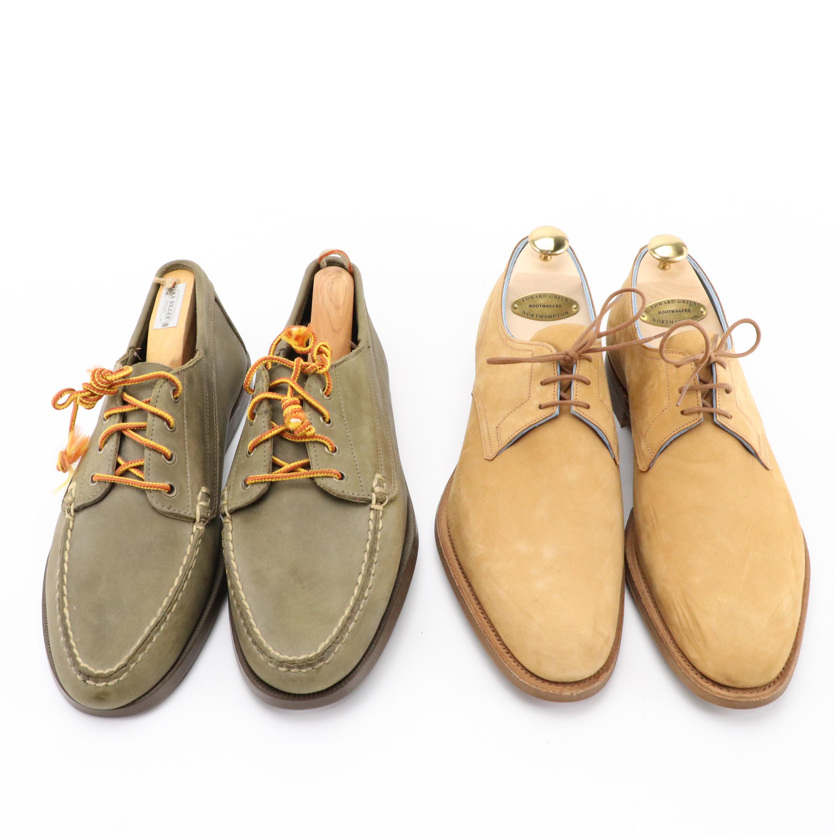 Men's Edward Green & Co. Handmade Luccombe Derby Shoes & Ralph Lauren Shoes