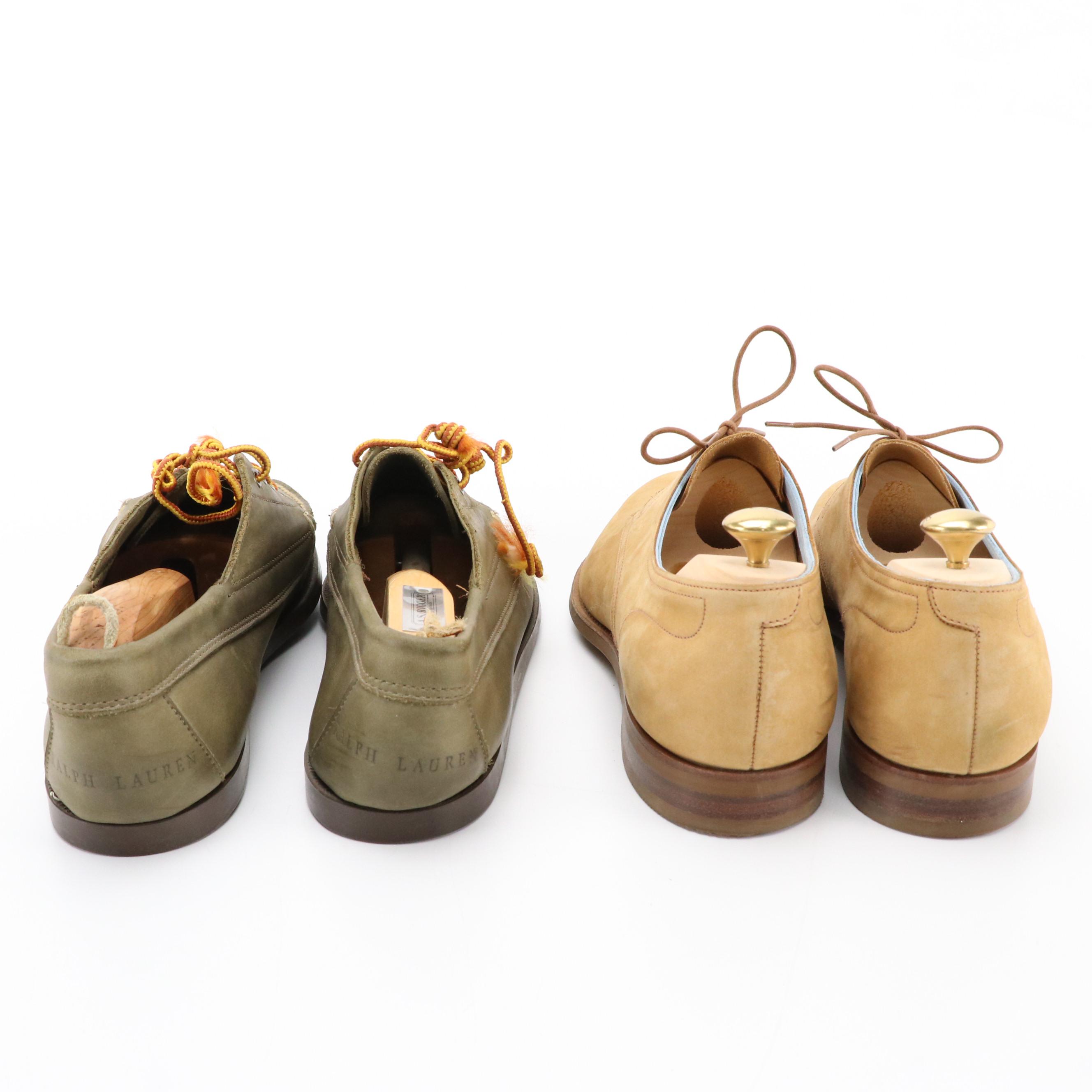 Men's Edward Green & Co. Handmade Luccombe Derby Shoes & Ralph Lauren Shoes