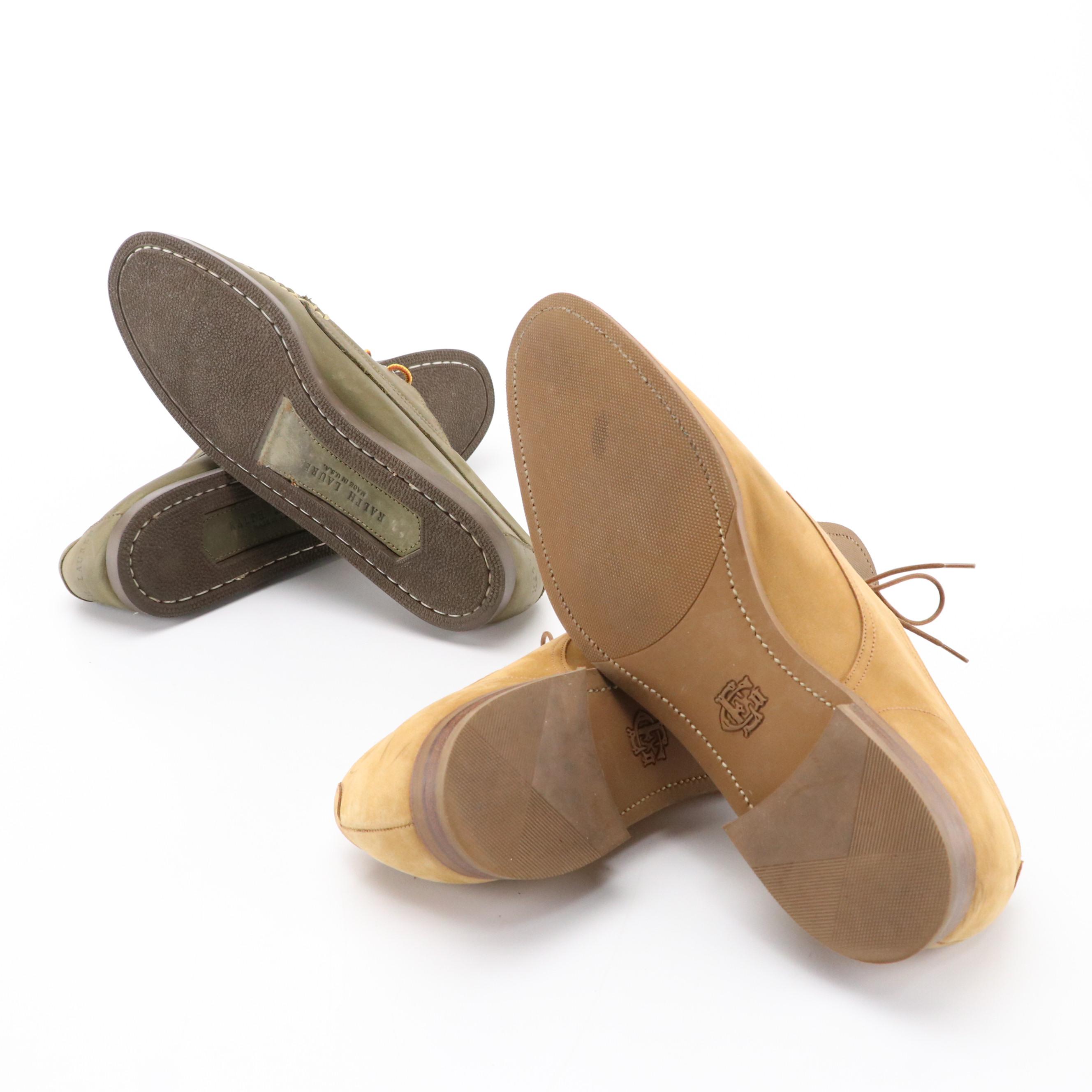 Men's Edward Green & Co. Handmade Luccombe Derby Shoes & Ralph Lauren Shoes