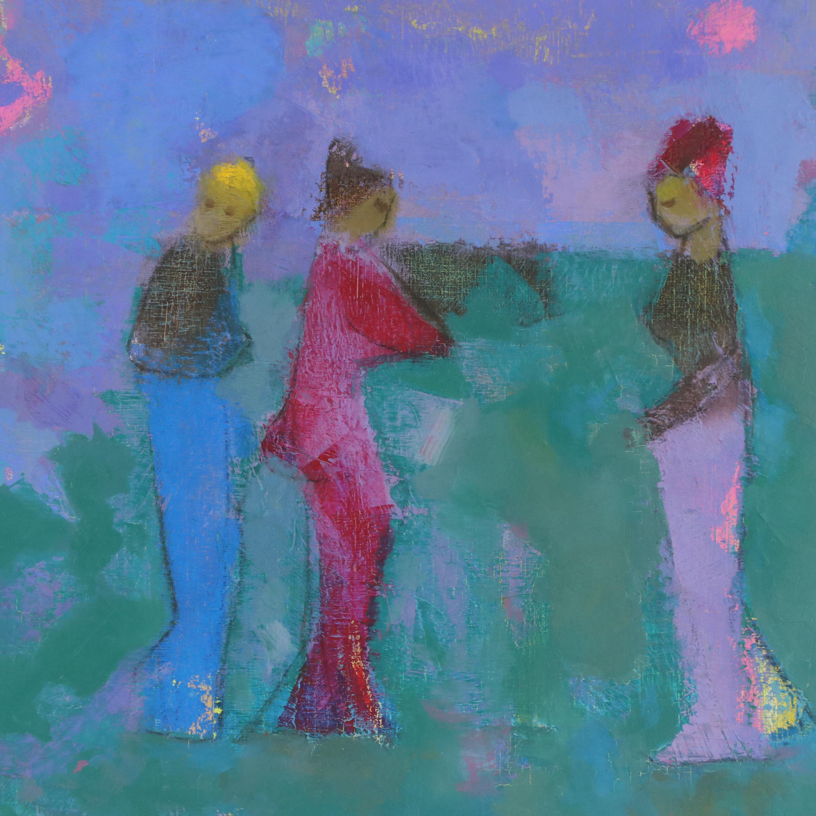 Martin Friedman Figurative Oil Painting "Opus #15"