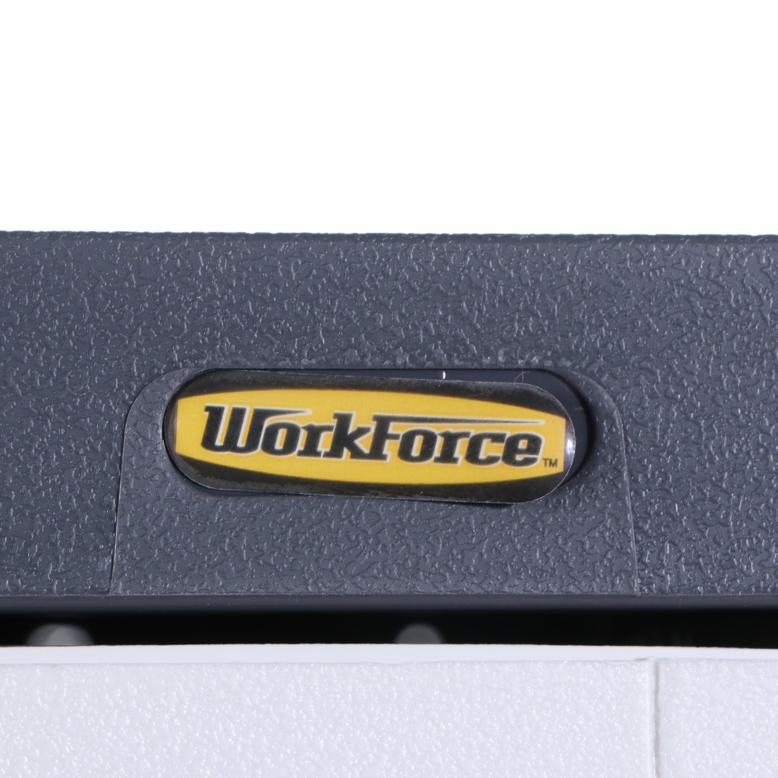 Two Workforce Heavy Duty Garage Storage Cabinets