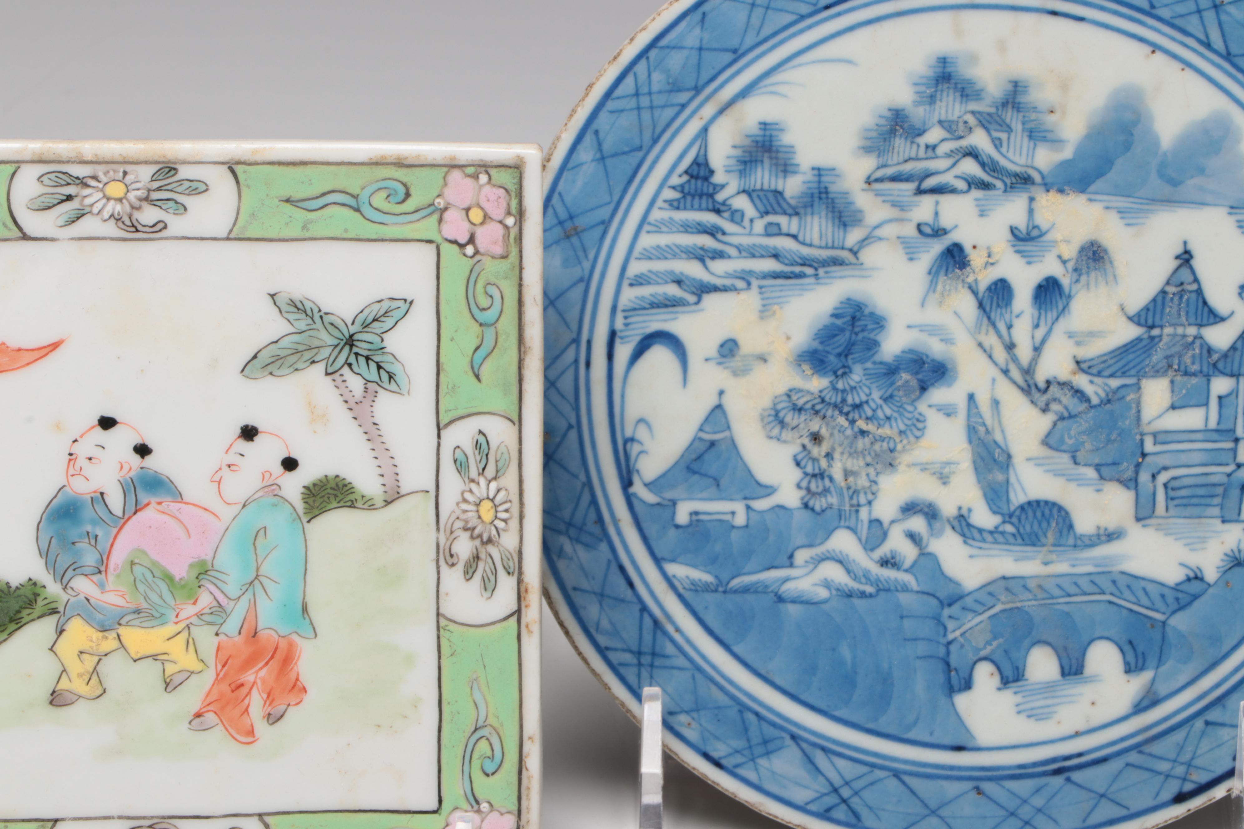 Group of Chinese Porcelain, 19th and  Early 20th Century