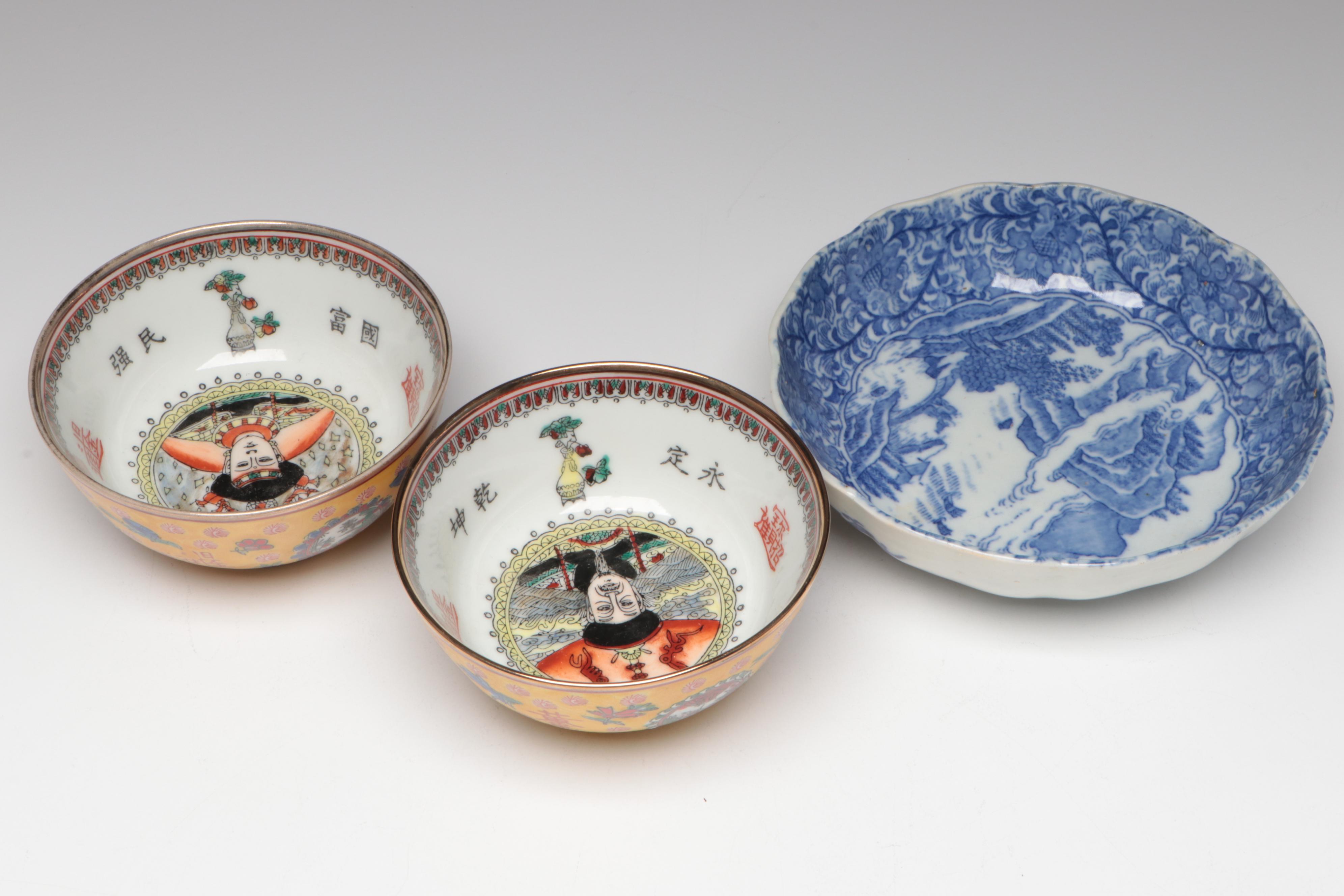 Group of Chinese Porcelain, 19th and  Early 20th Century
