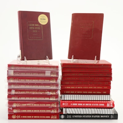 22  Red Books Including a Commemorative Reprint of the 1947 First Edition
