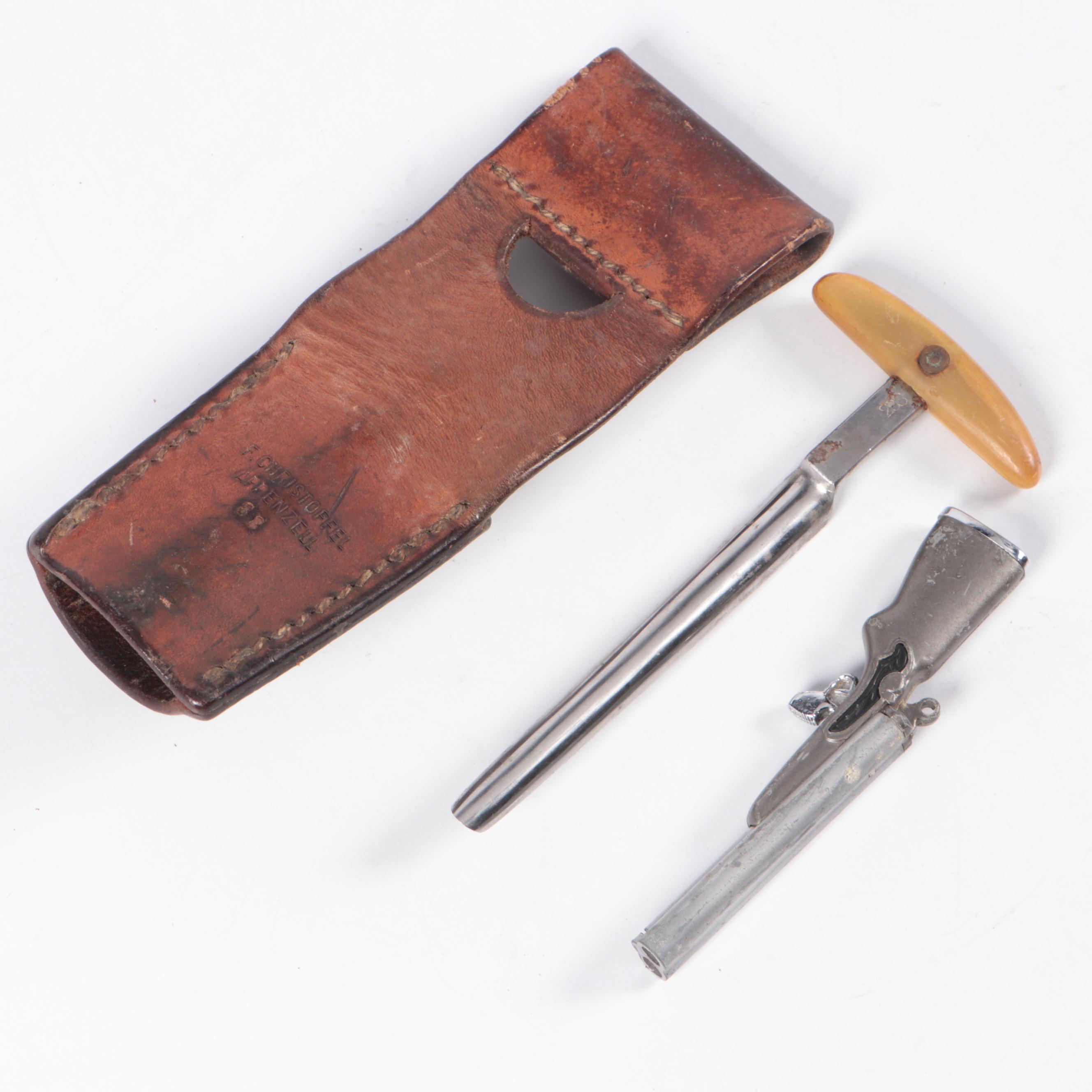 Snap-On 60th Anniversary Pocketknife with Uncle Henry Fixed Blade Knife, More