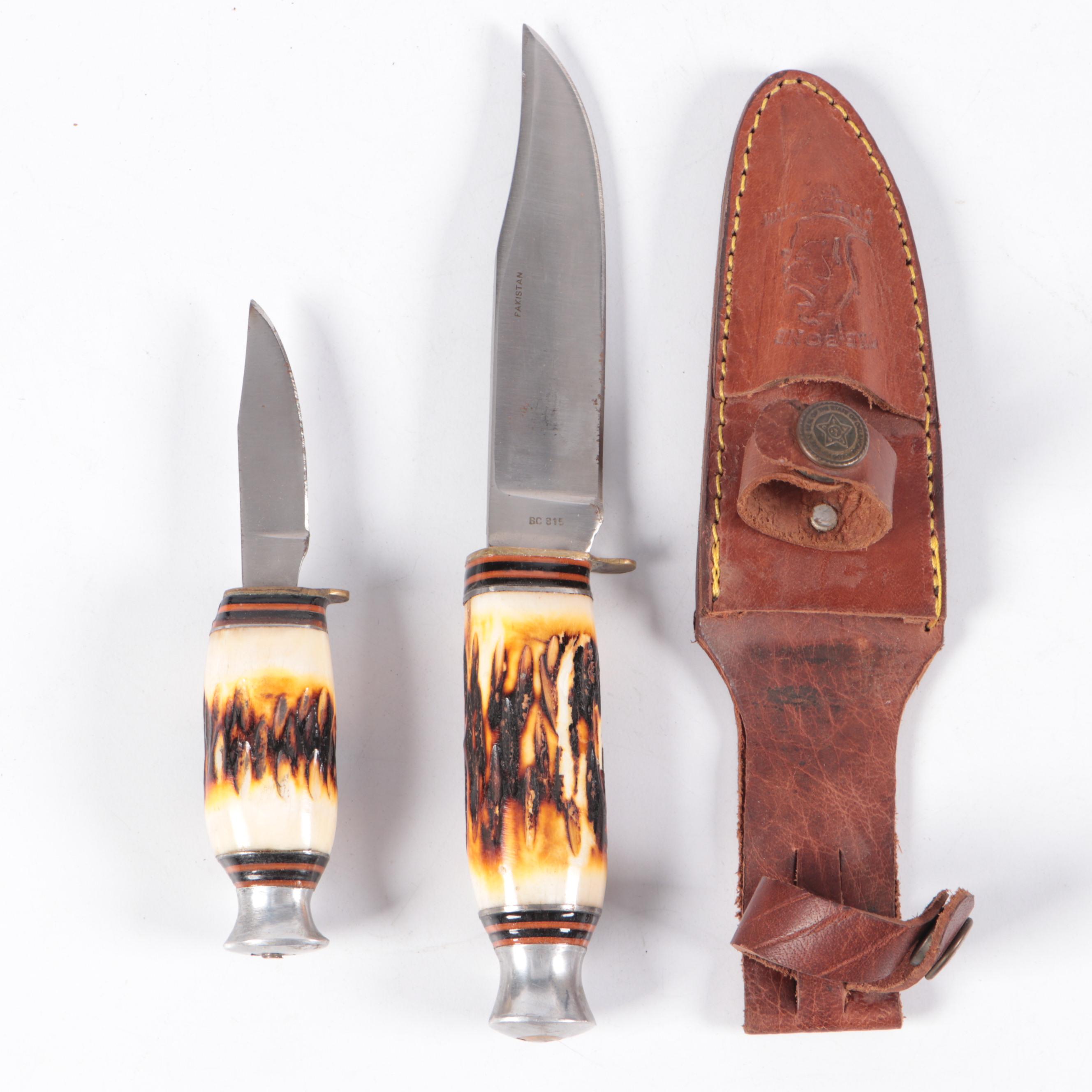 Snap-On 60th Anniversary Pocketknife with Uncle Henry Fixed Blade Knife, More