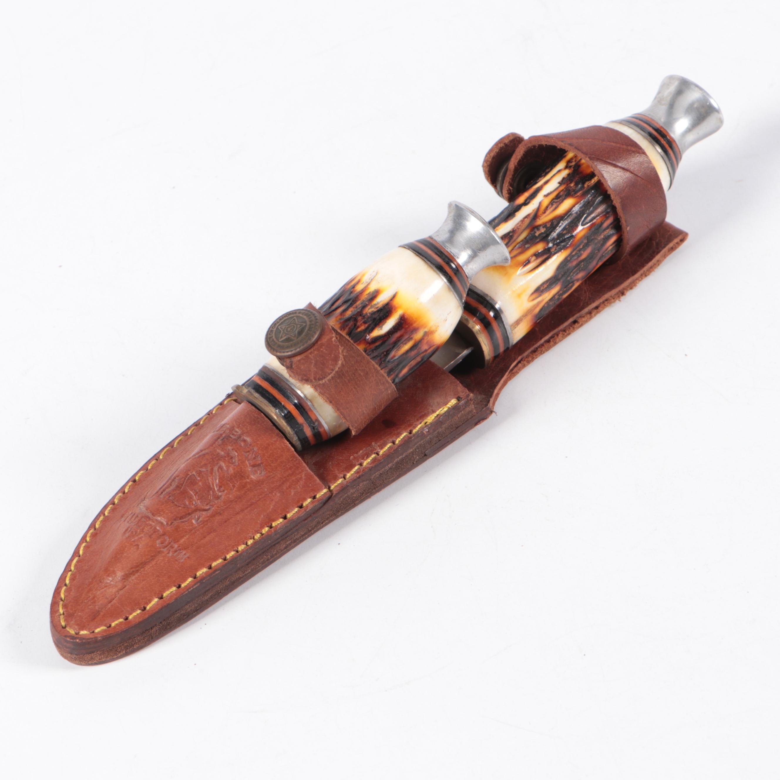 Snap-On 60th Anniversary Pocketknife with Uncle Henry Fixed Blade Knife, More