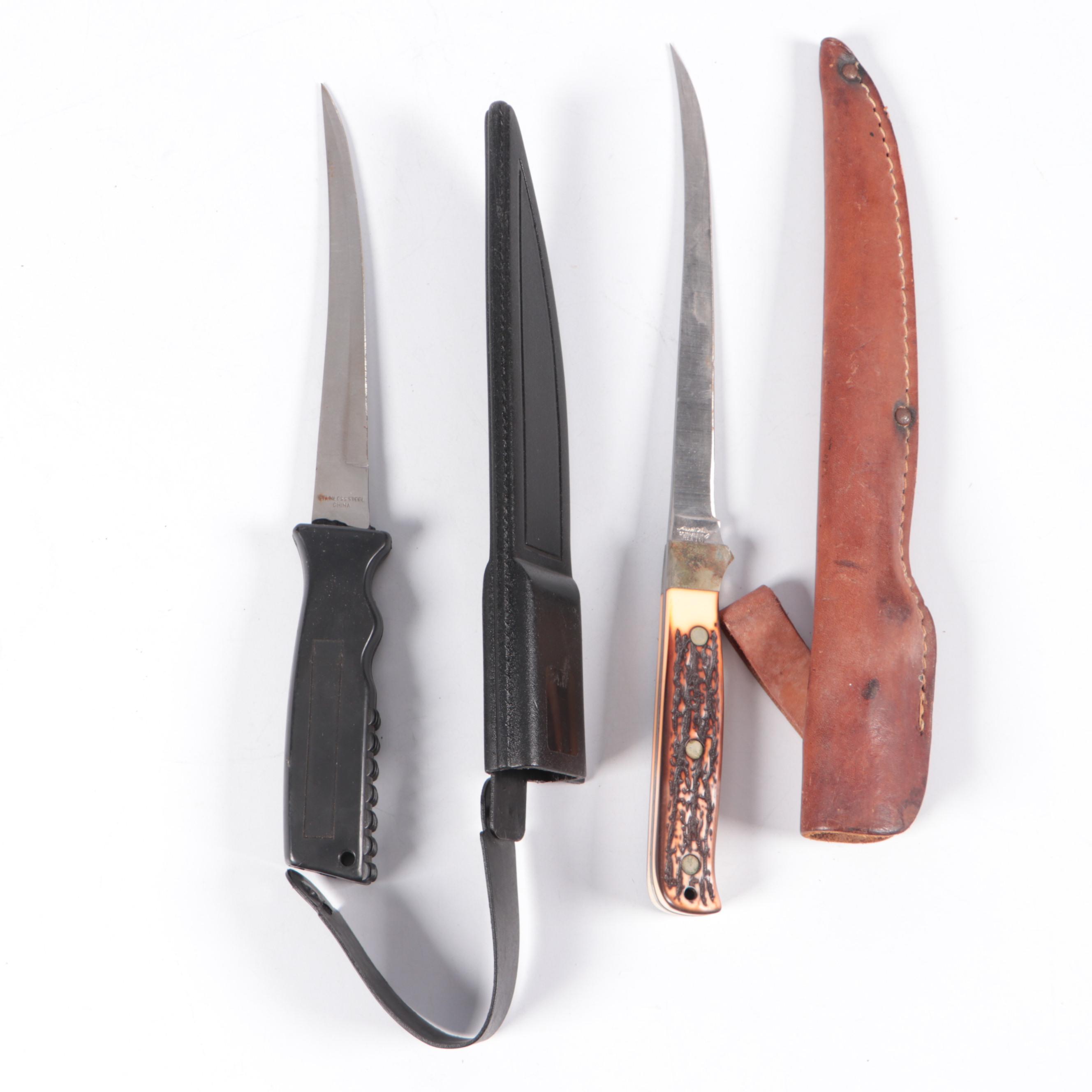 Snap-On 60th Anniversary Pocketknife with Uncle Henry Fixed Blade Knife, More