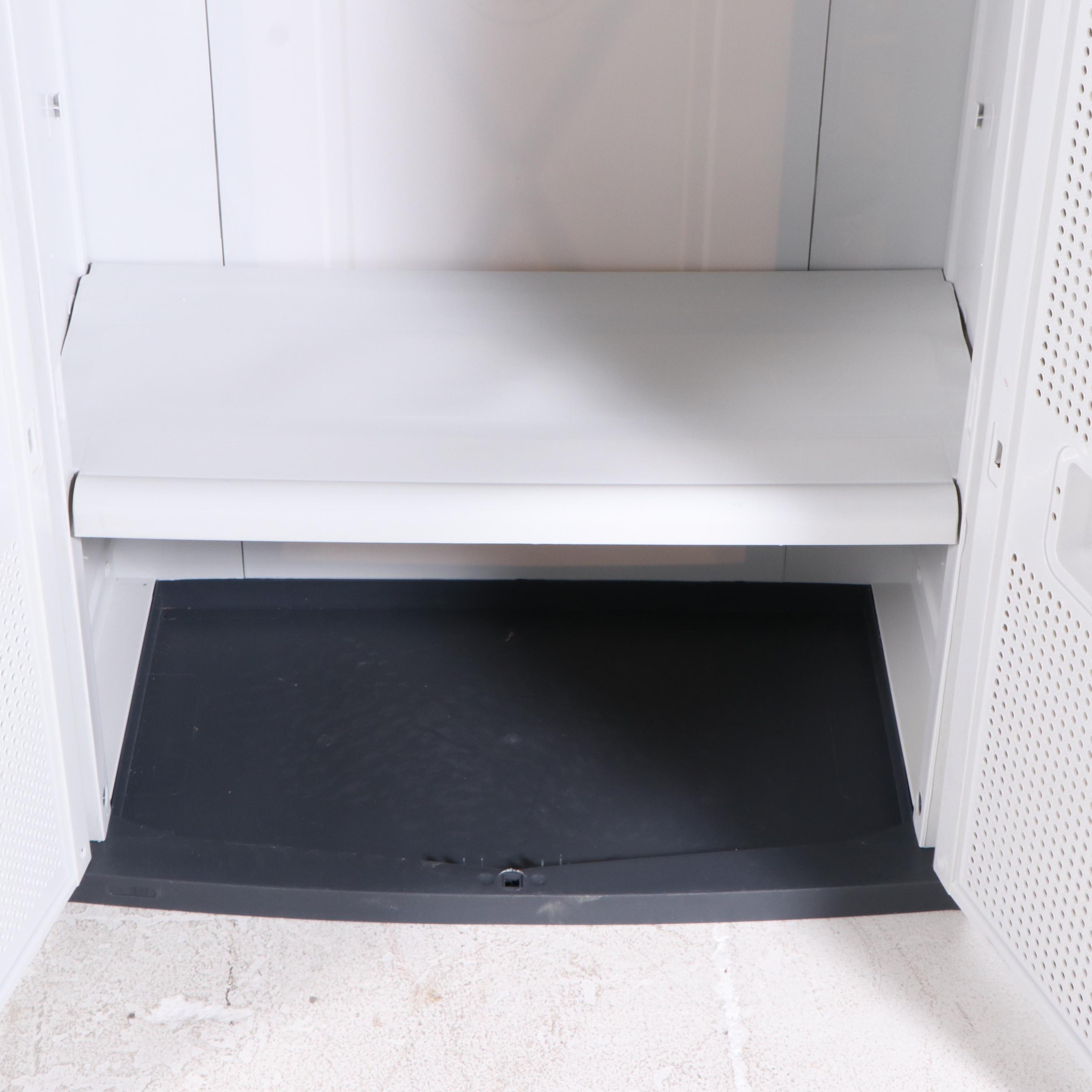 Two Workforce Heavy Duty Garage Storage Cabinets