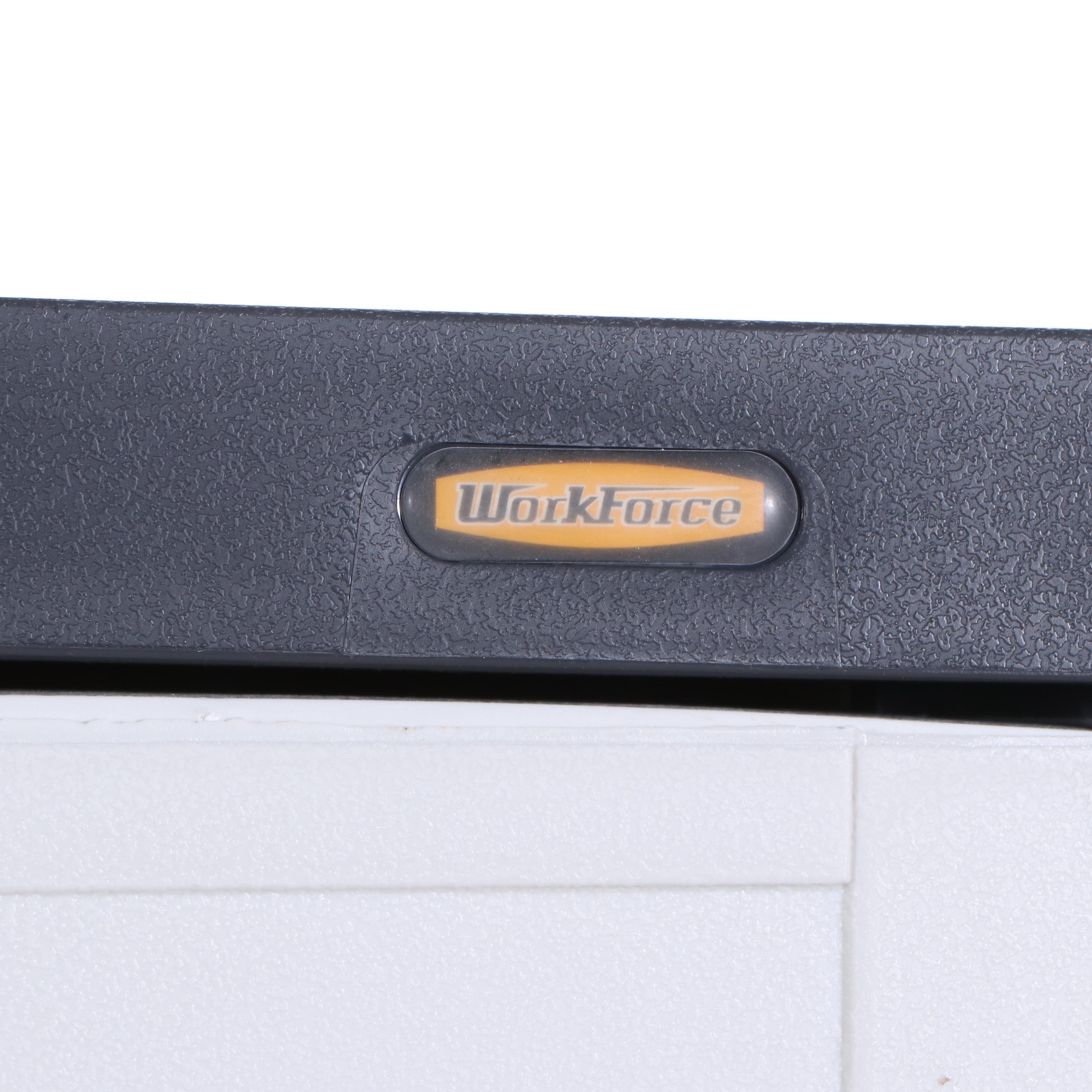 Two Workforce Heavy Duty Garage Storage Cabinets