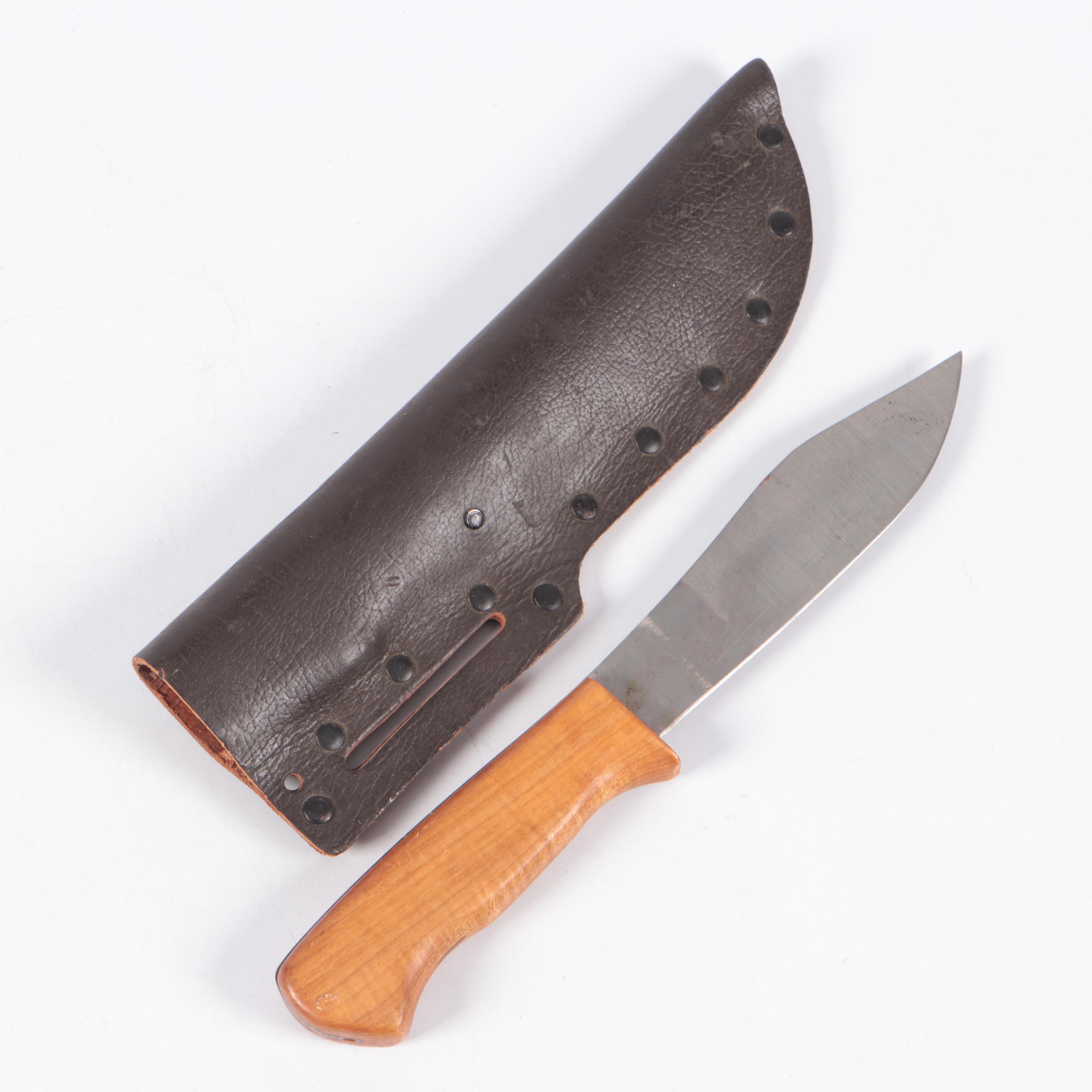 Red River and Kinfolks Fixed Blade Knives with Sheaths and More