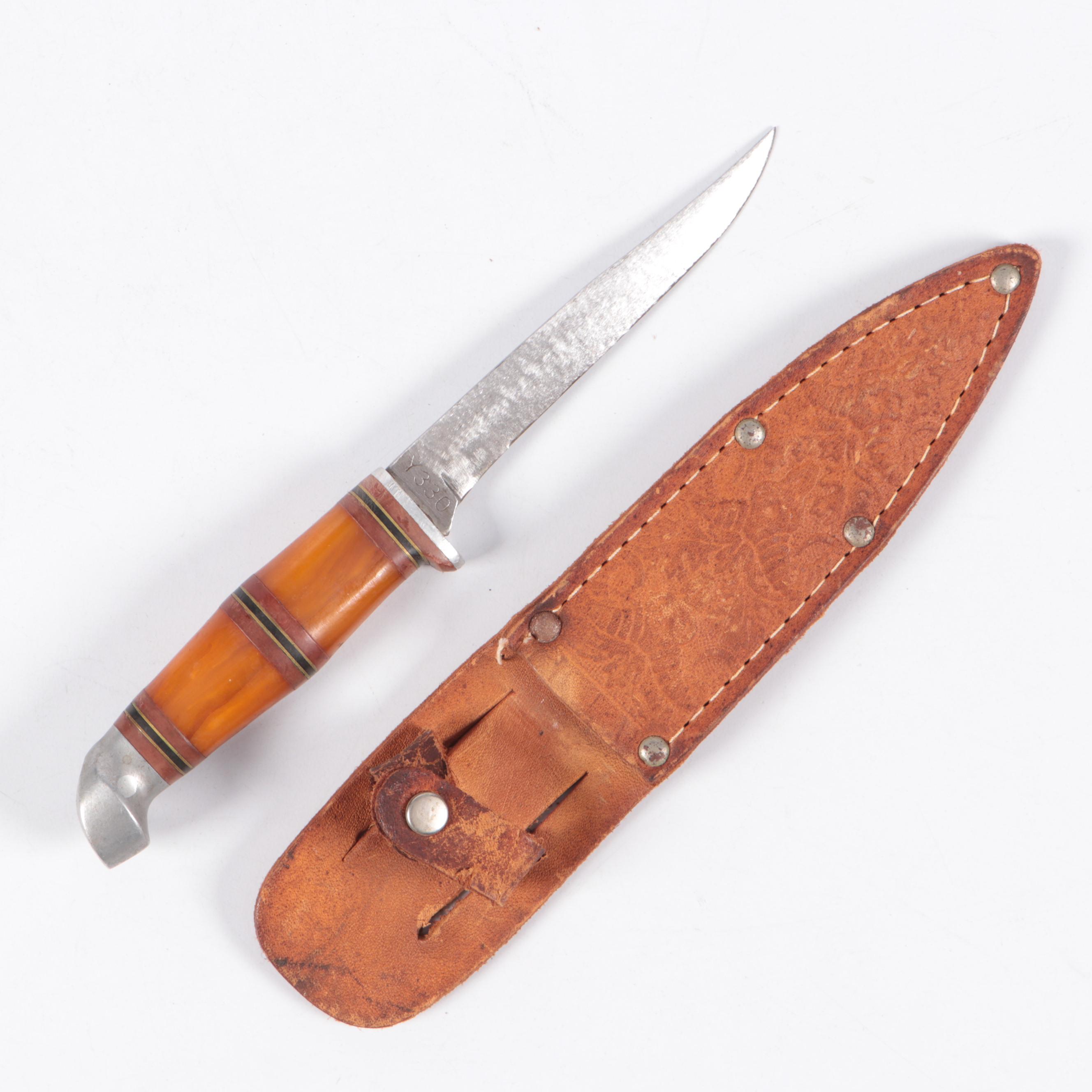 Red River and Kinfolks Fixed Blade Knives with Sheaths and More
