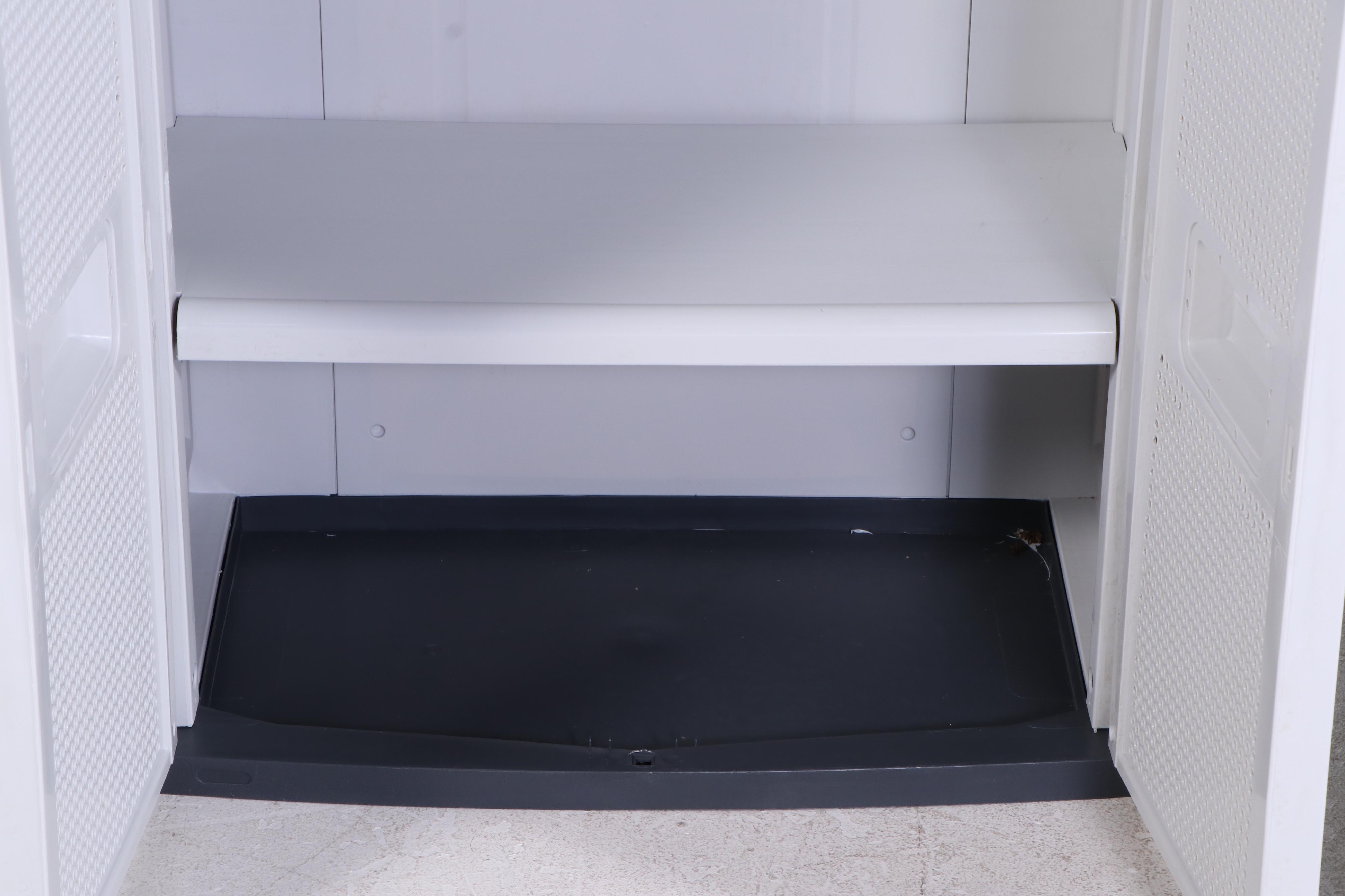 Two Workforce Heavy Duty Garage Storage Cabinets