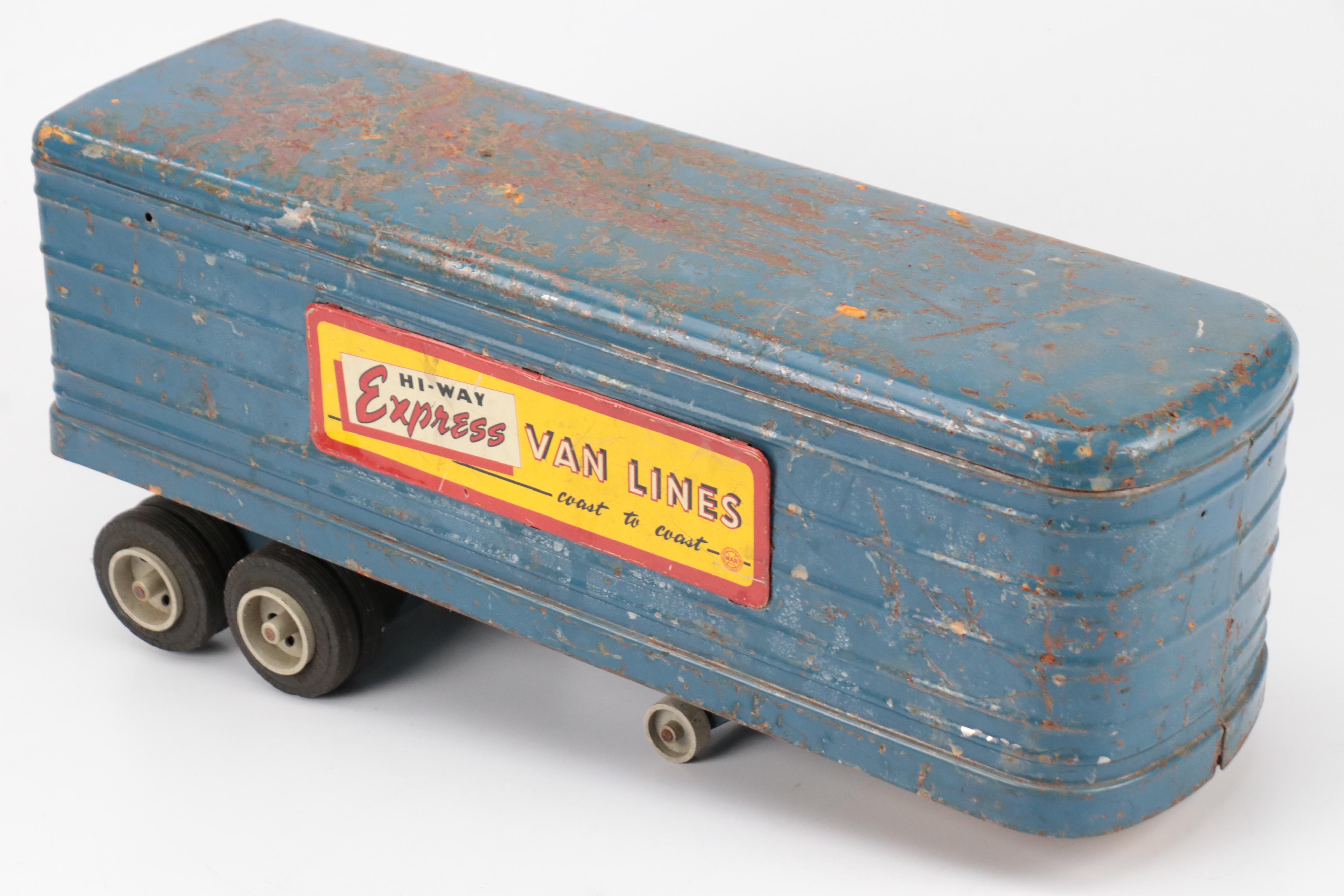 Tonka Toy Diecast Truck and Trailer Toys with Other Metal Toy Trailers