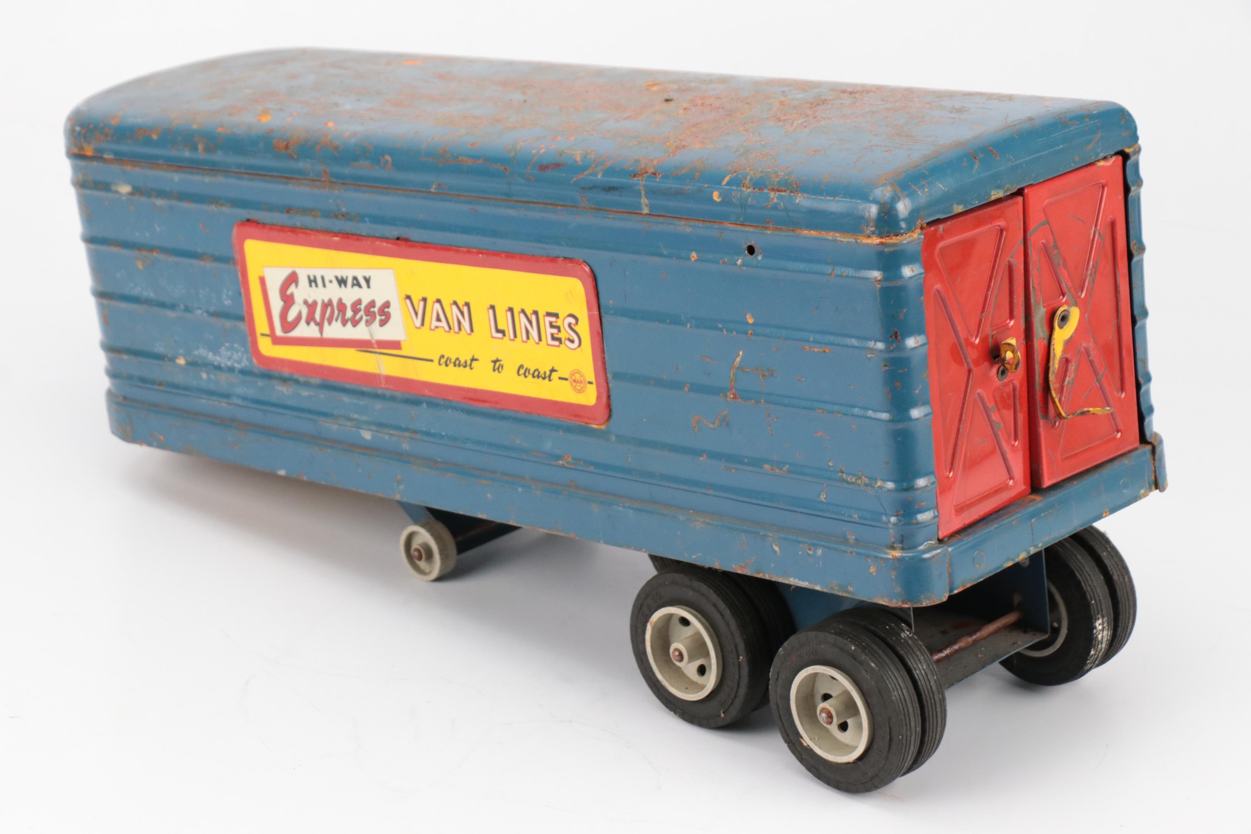 Tonka Toy Diecast Truck and Trailer Toys with Other Metal Toy Trailers