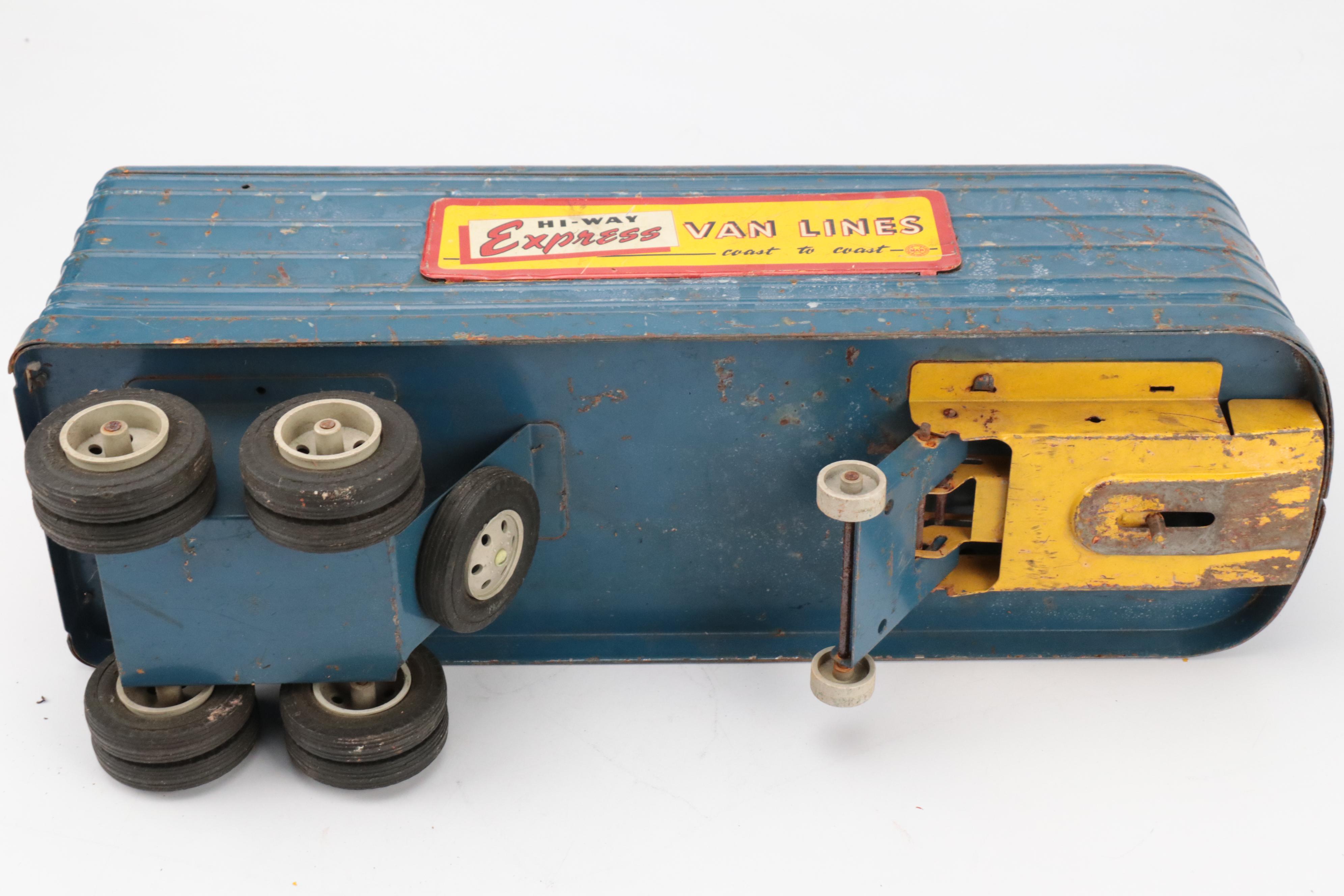 Tonka Toy Diecast Truck and Trailer Toys with Other Metal Toy Trailers