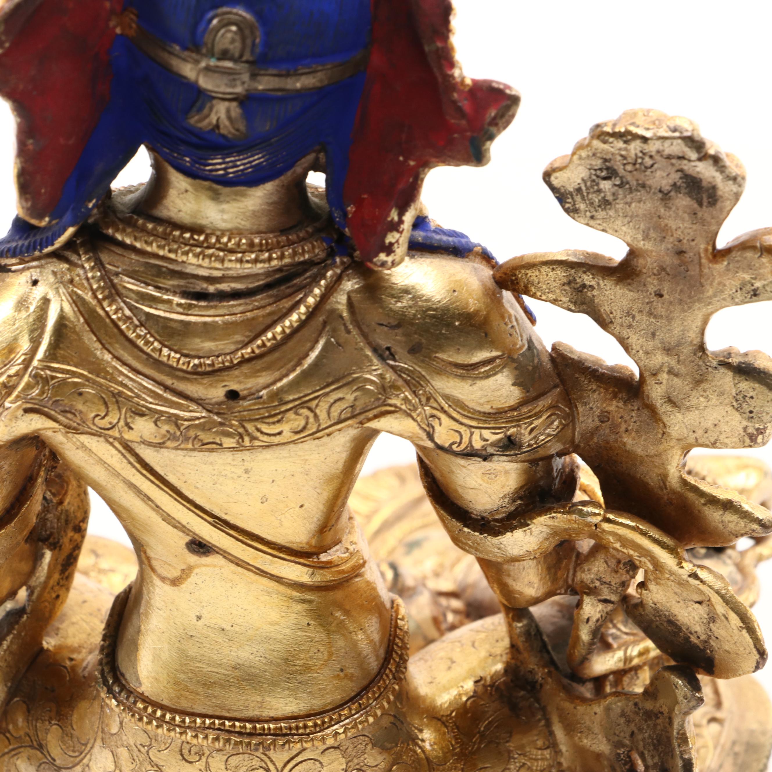 Tibetan Bronze Tara, Japanese Bronze Candlestick, Vantine's Iron Censer and More