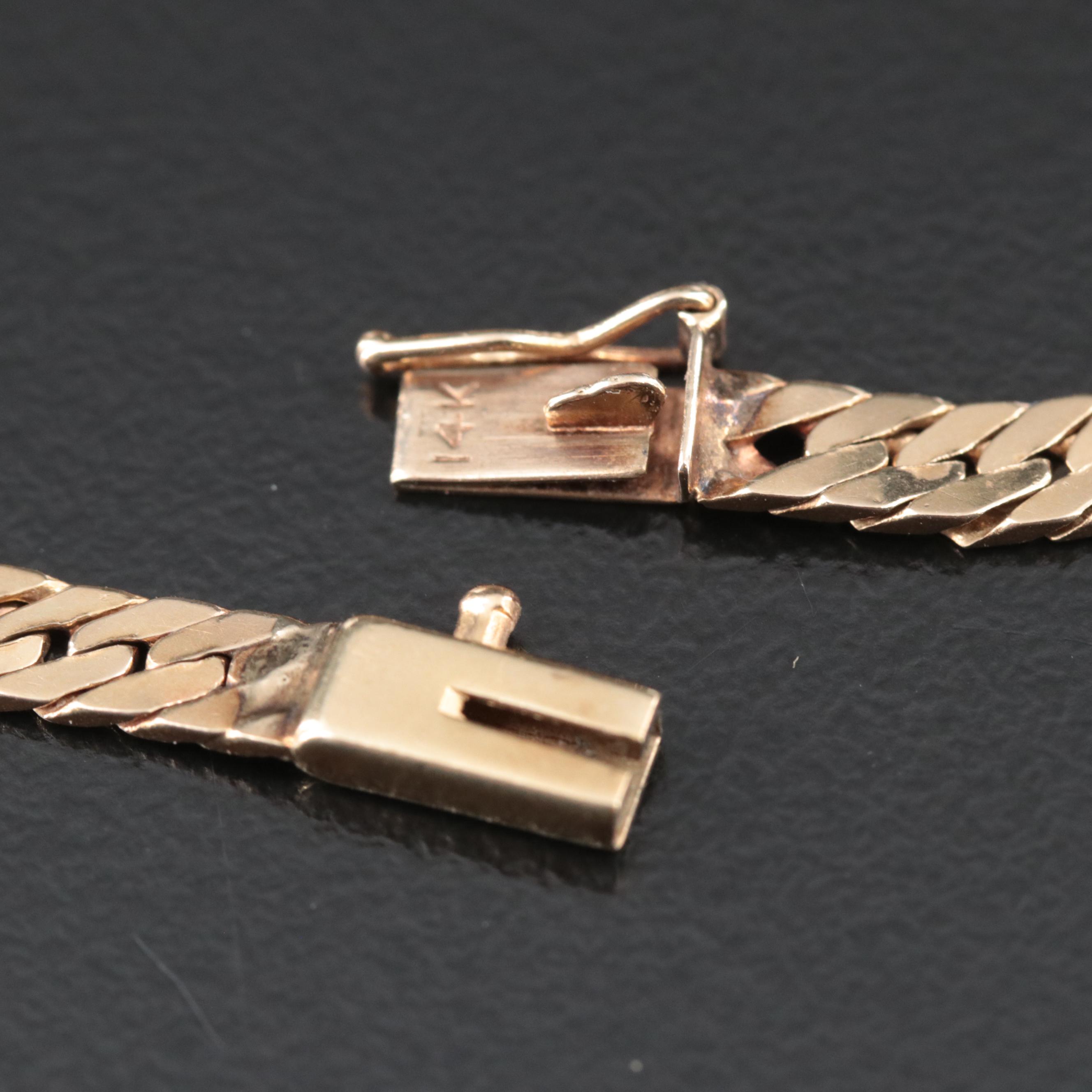 14K CZ Bracelet
