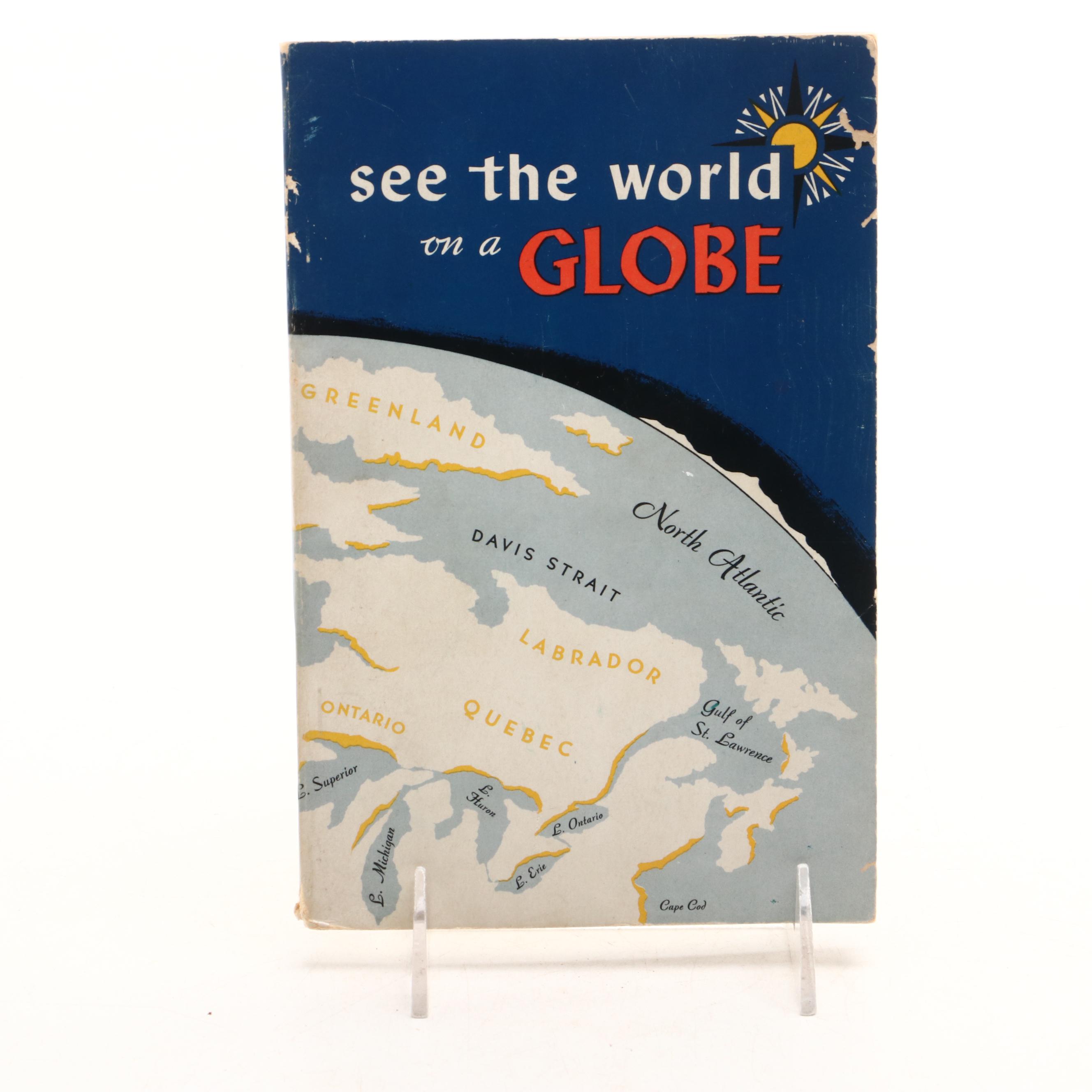 Replogle 12" Precision Globe with Guidebook and Rand McNally Atlas