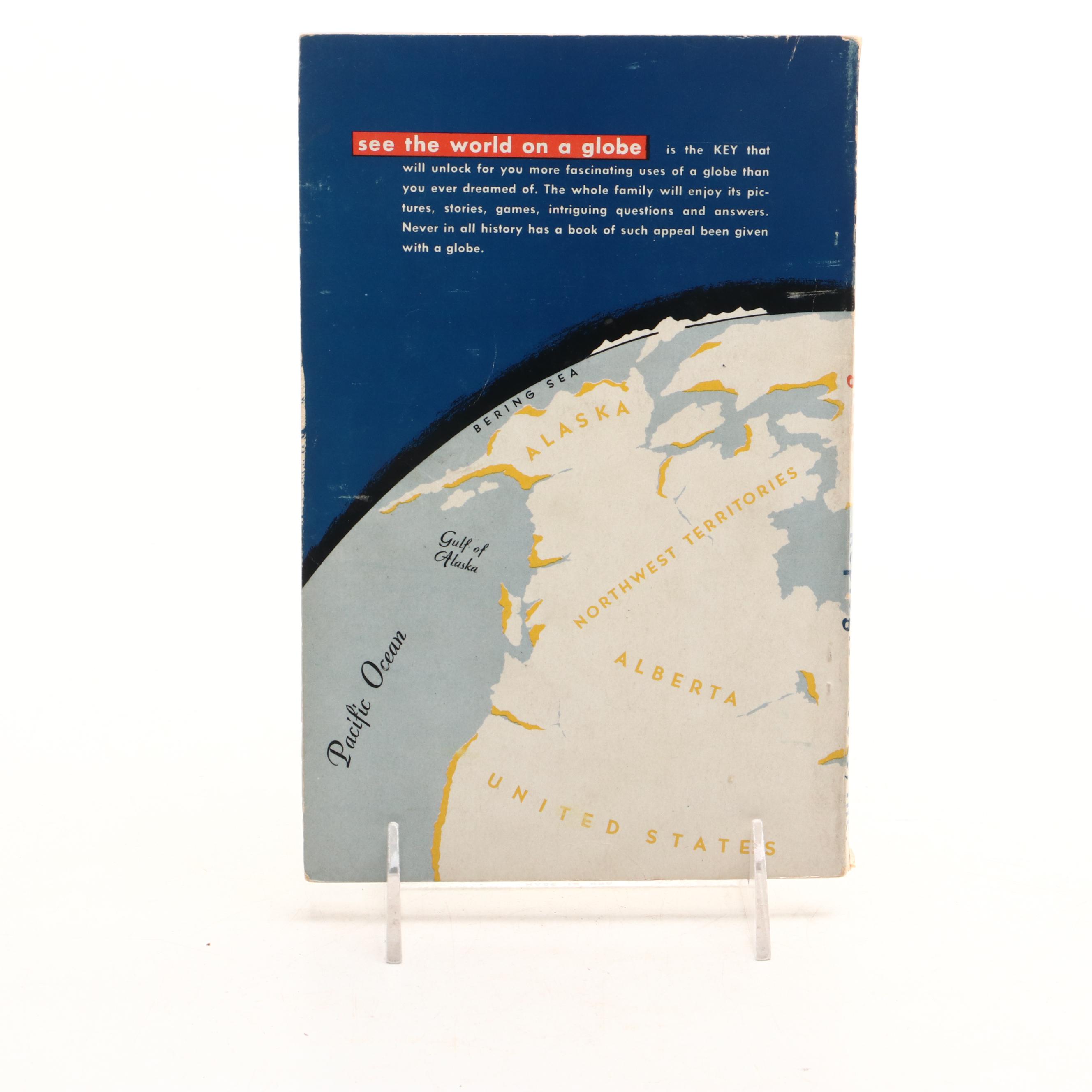 Replogle 12" Precision Globe with Guidebook and Rand McNally Atlas