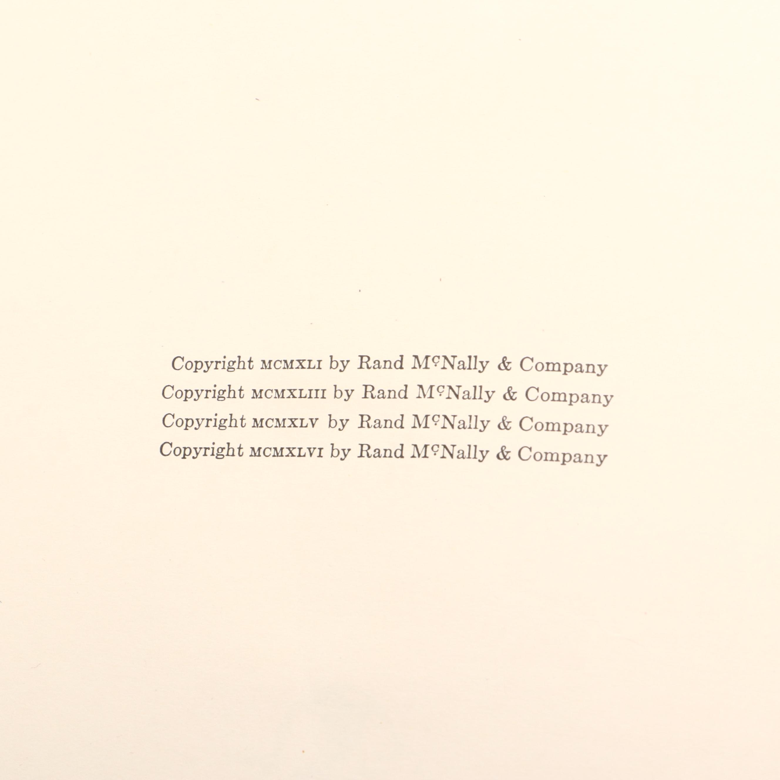 Replogle 12" Precision Globe with Guidebook and Rand McNally Atlas