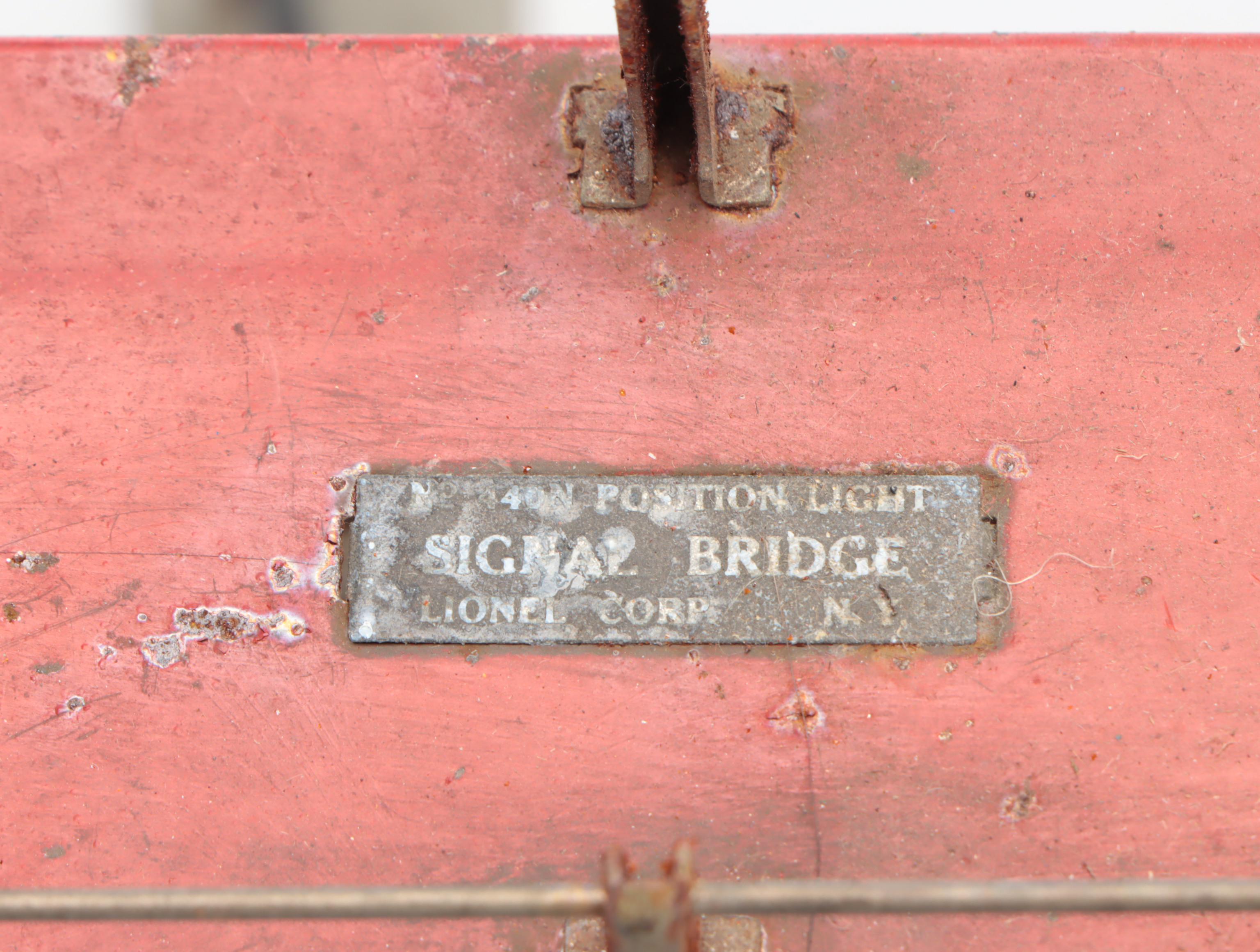 Lionel Corporation Model Train Scenery, Bridges, Signals, Controller and Patches