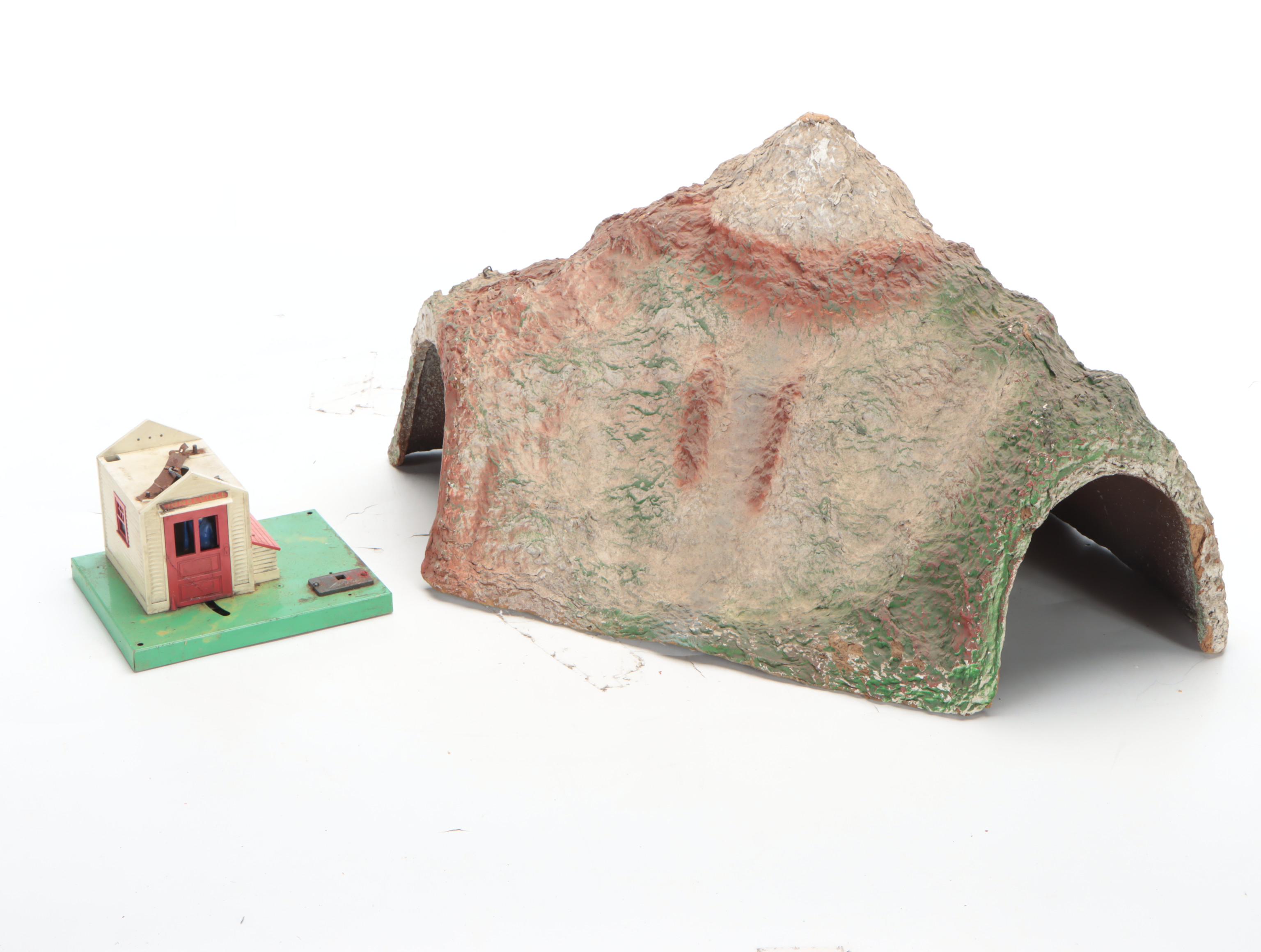 Lionel Corporation Model Train Scenery, Bridges, Signals, Controller and Patches