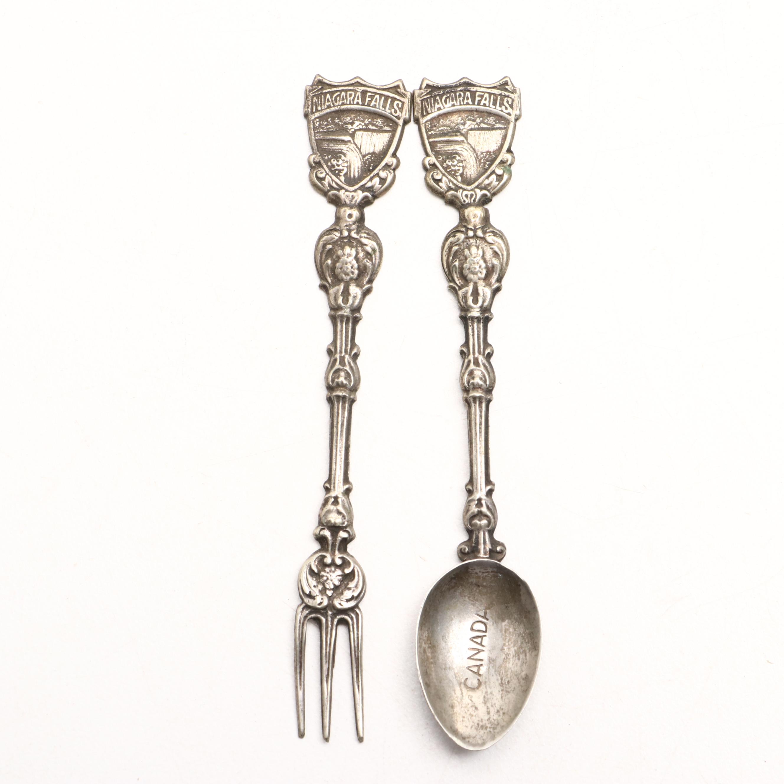 French Ivory and Celluloid Vanity Wares with Eyeglasses, Pens, Pin Dishes, More