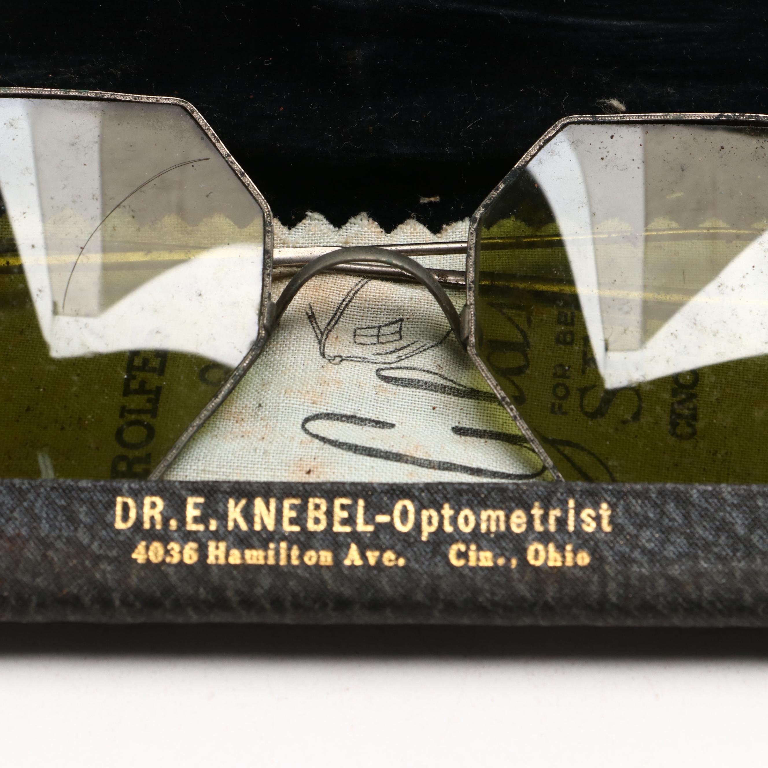 French Ivory and Celluloid Vanity Wares with Eyeglasses, Pens, Pin Dishes, More