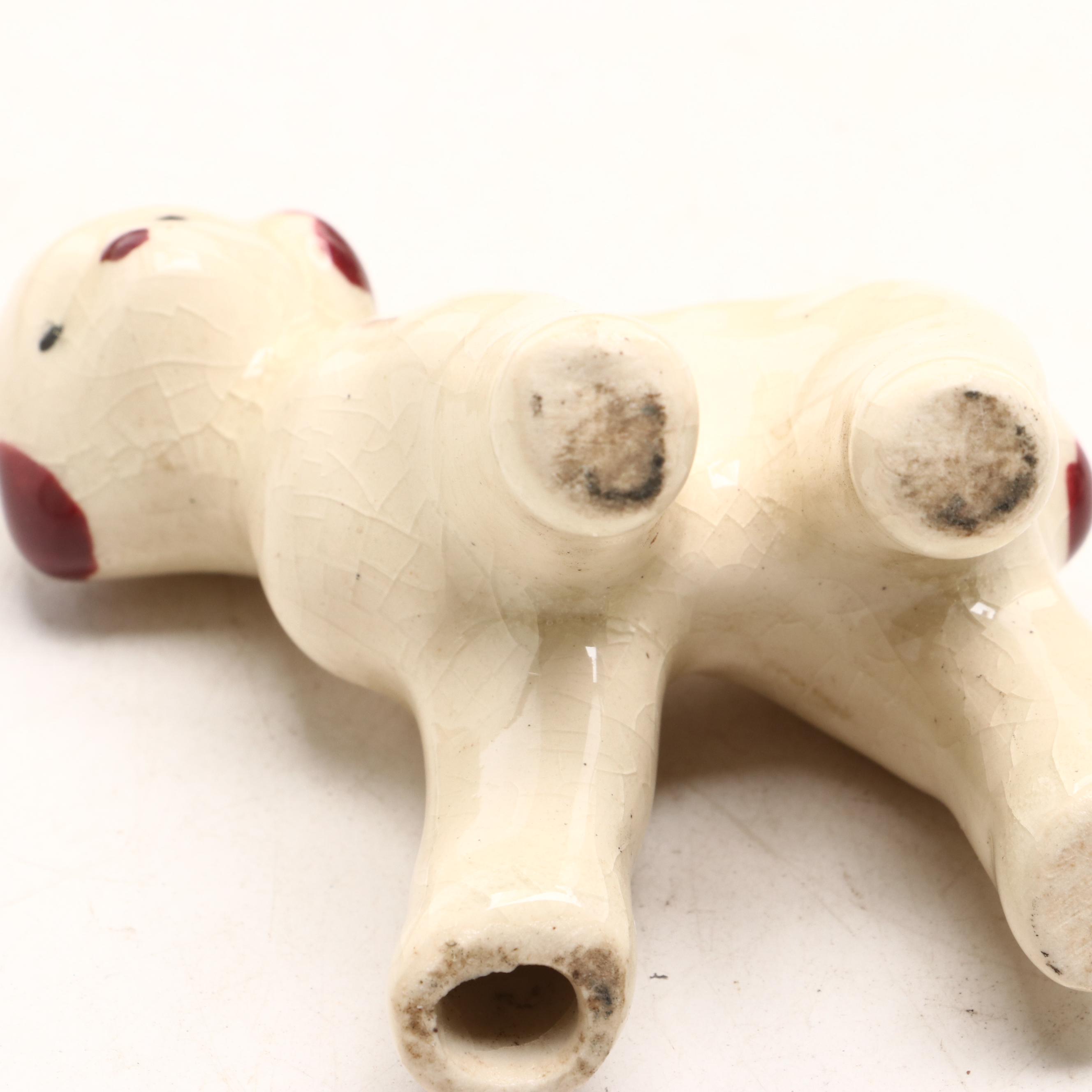 French Ivory and Celluloid Vanity Wares with Eyeglasses, Pens, Pin Dishes, More