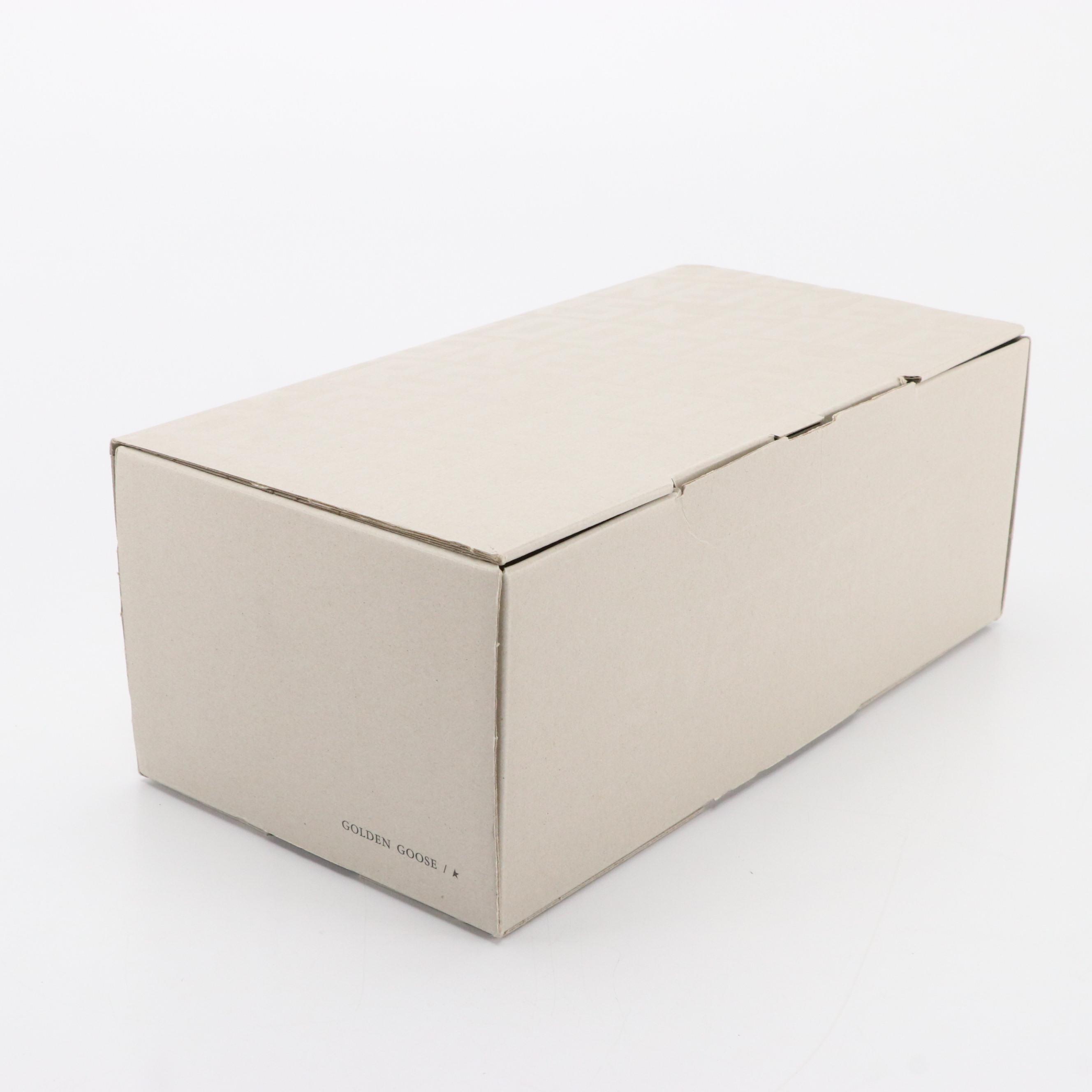 Golden Goose Hi Star Platform Lace-Up Sneakers in White/Turtledove/Ice With Box