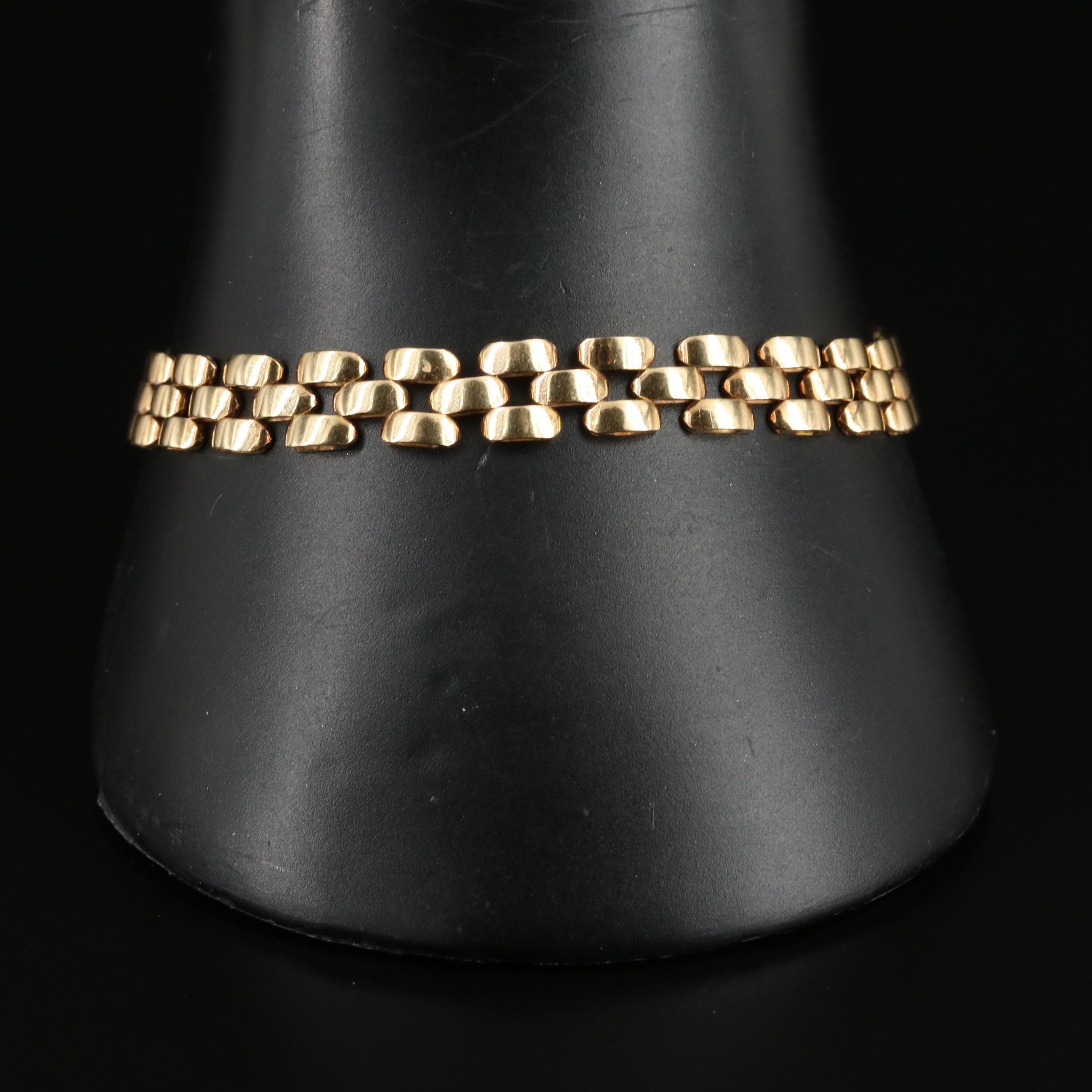 Italian 14K Link Bracelet