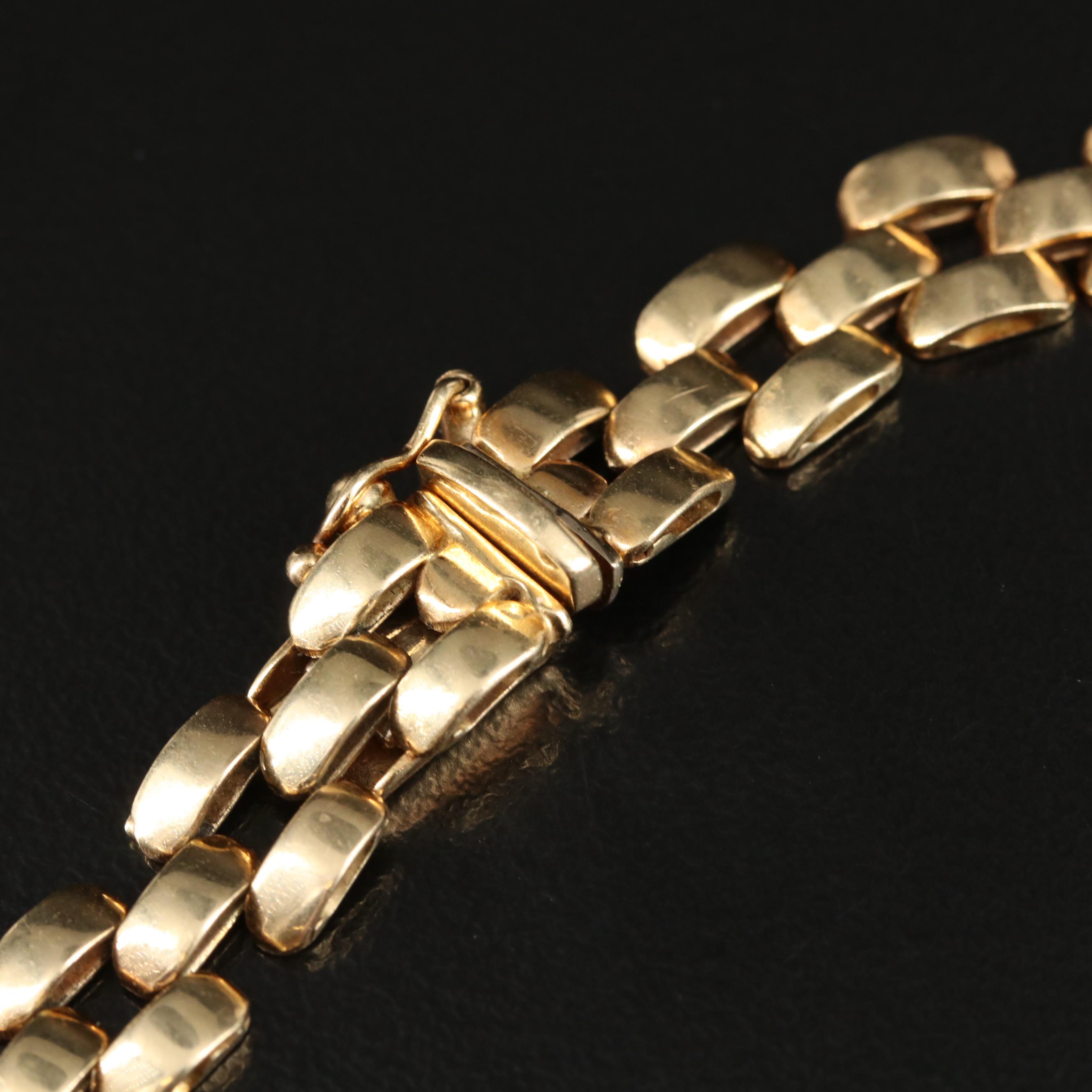Italian 14K Link Bracelet