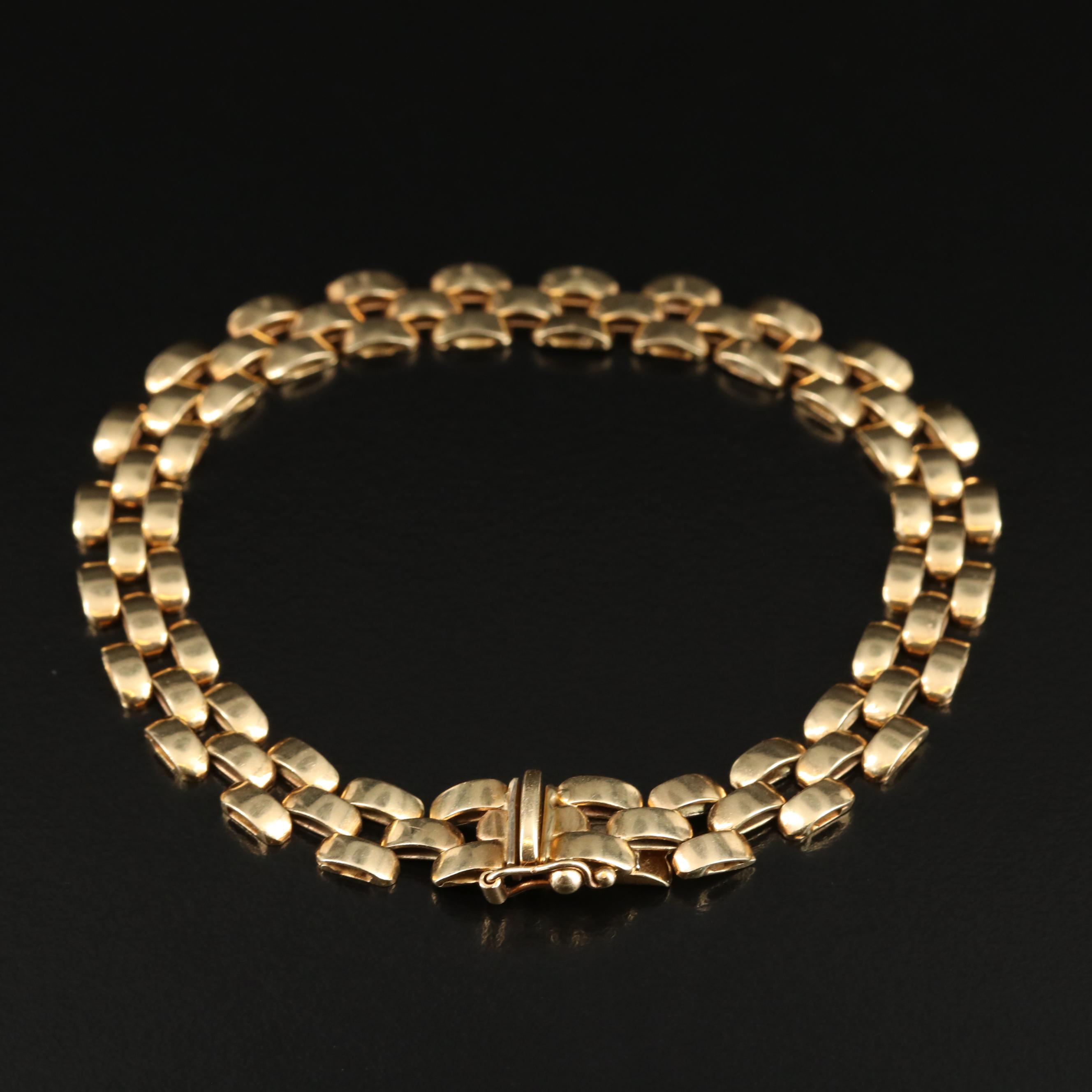 Italian 14K Link Bracelet