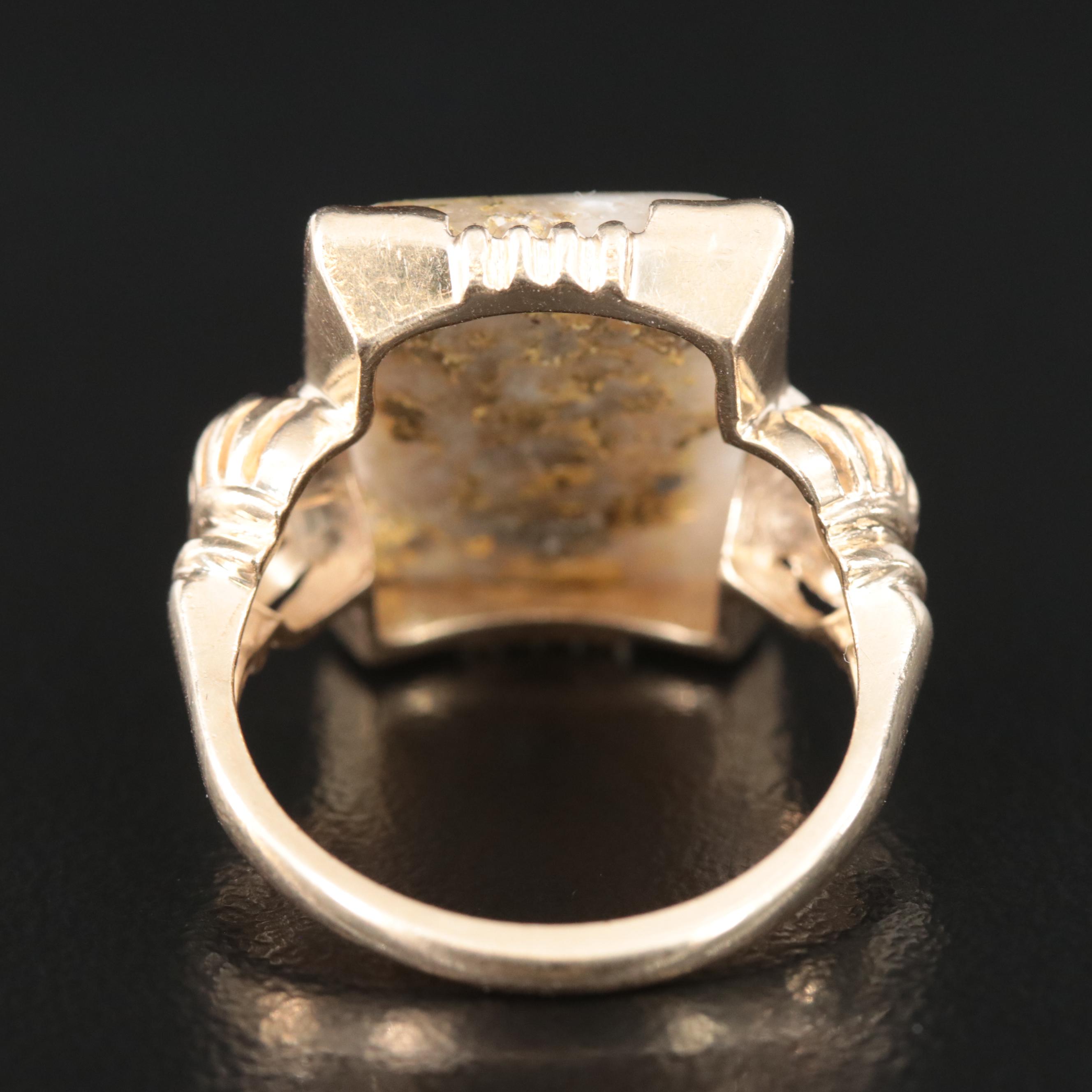 10K Native Gold Ring