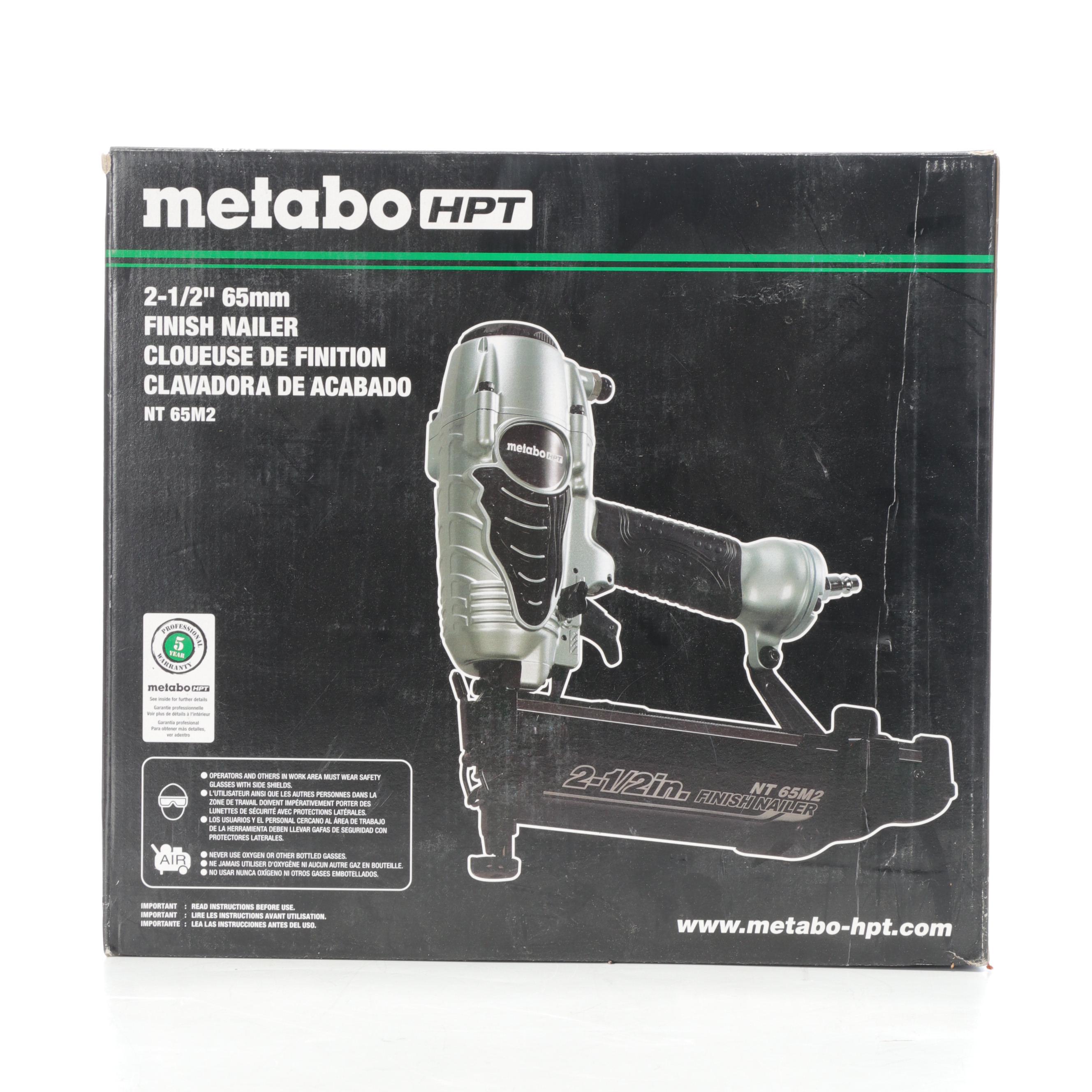 Metabo HPT Finish Nailer, Black & Decker Sander and Cordless Drill, More
