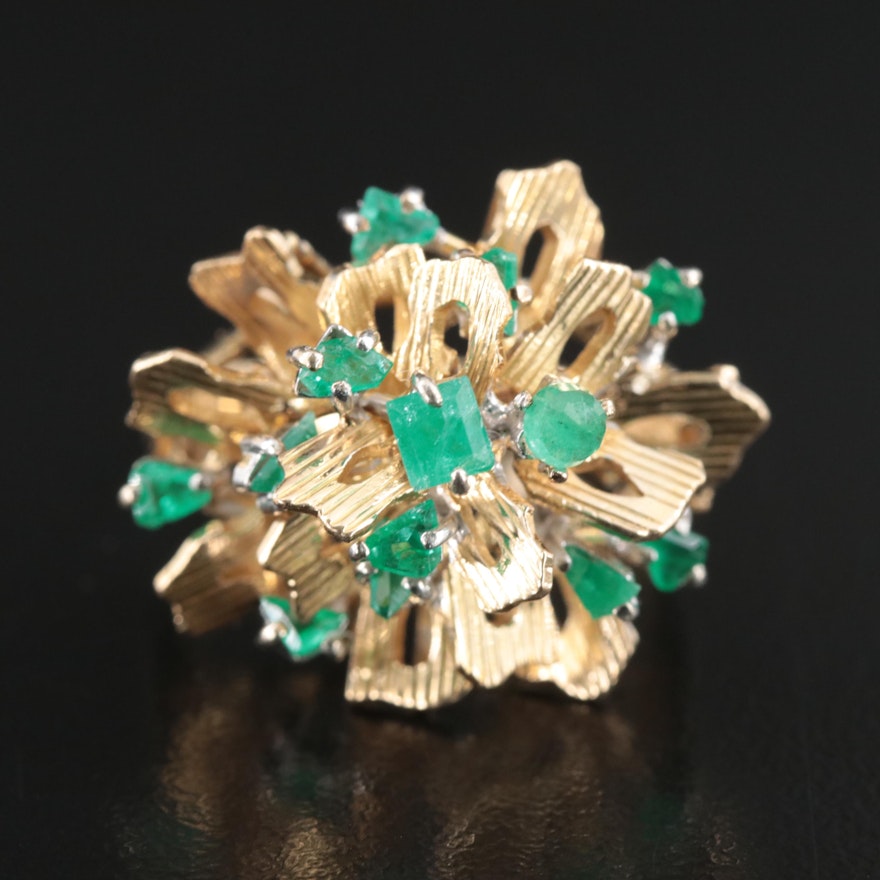 18K Emerald Ring | EBTH