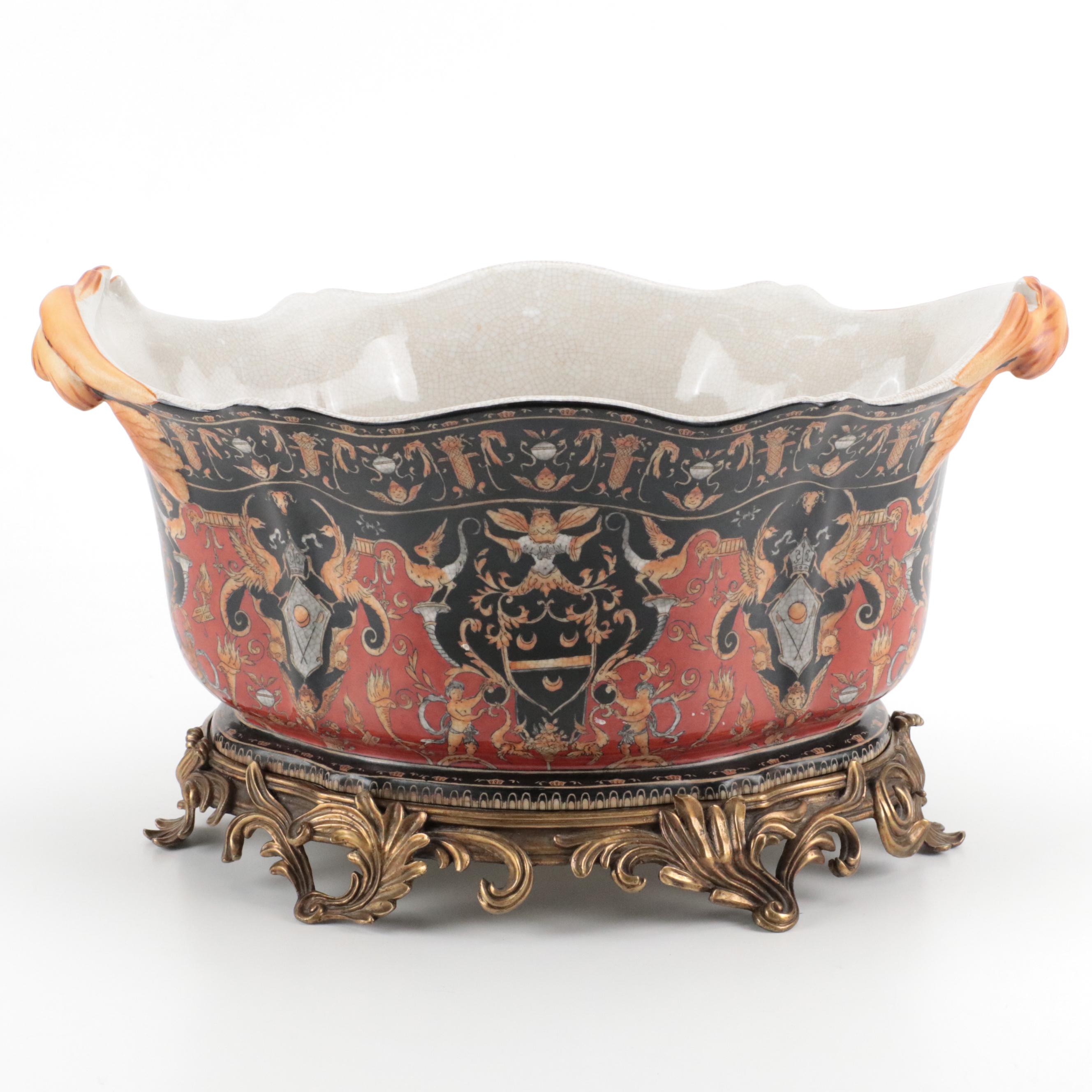 Chinese United Wilson Porcelain Foot Bath