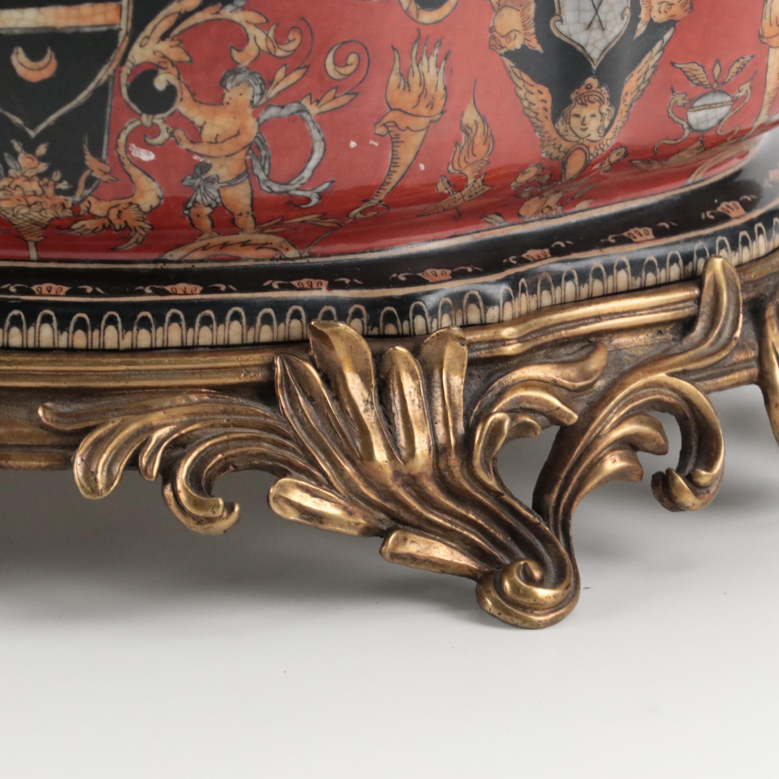 Chinese United Wilson Porcelain Foot Bath