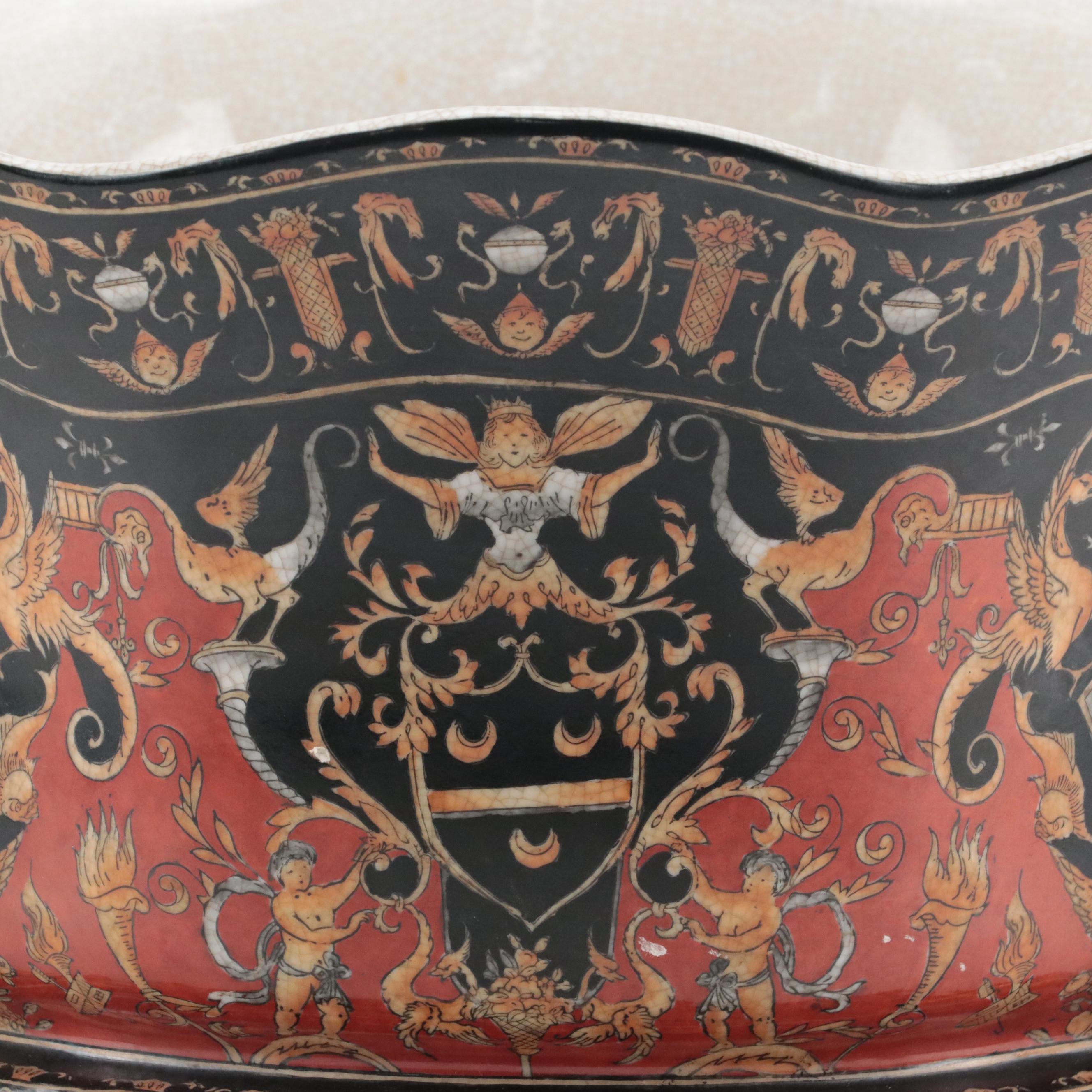 Chinese United Wilson Porcelain Foot Bath