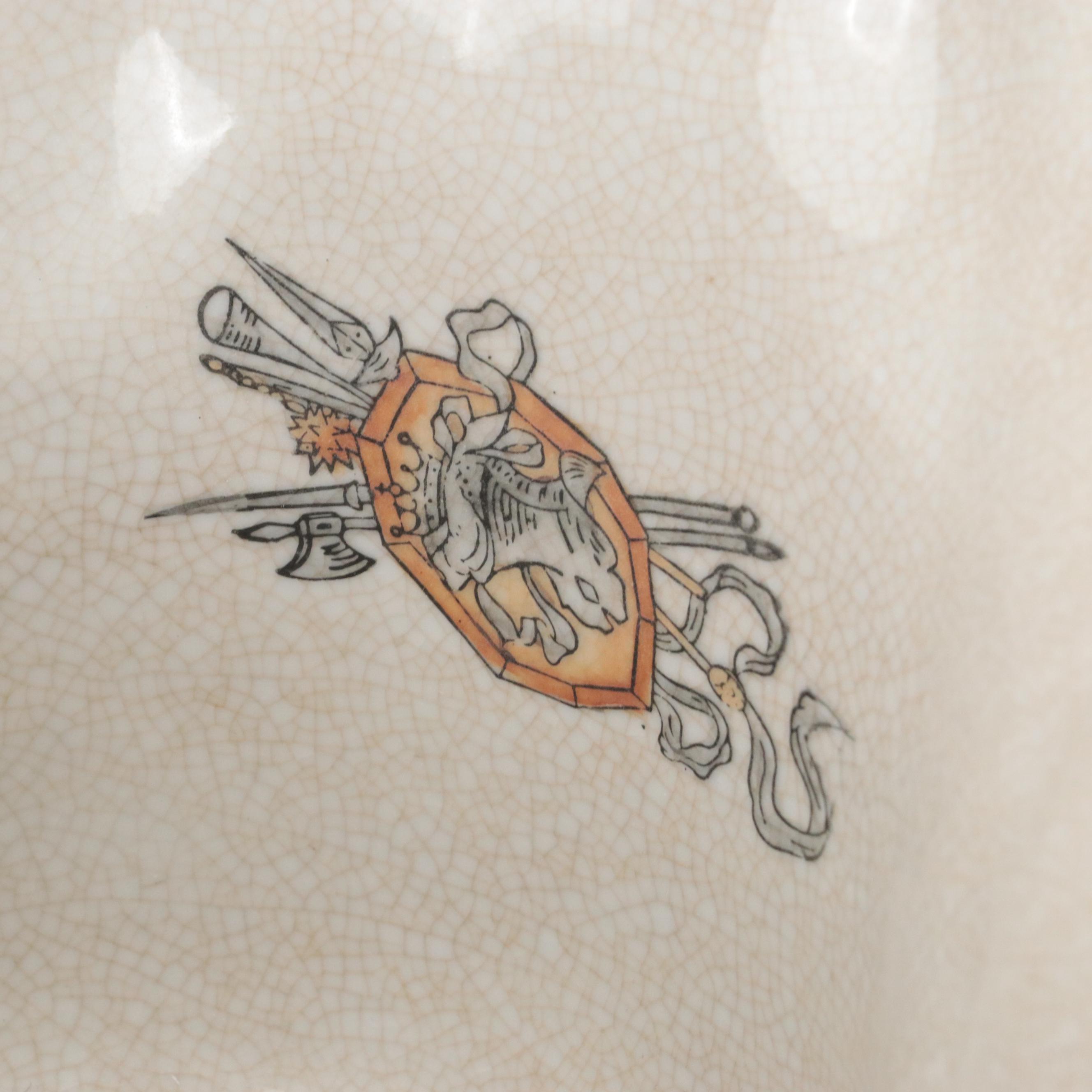 Chinese United Wilson Porcelain Foot Bath